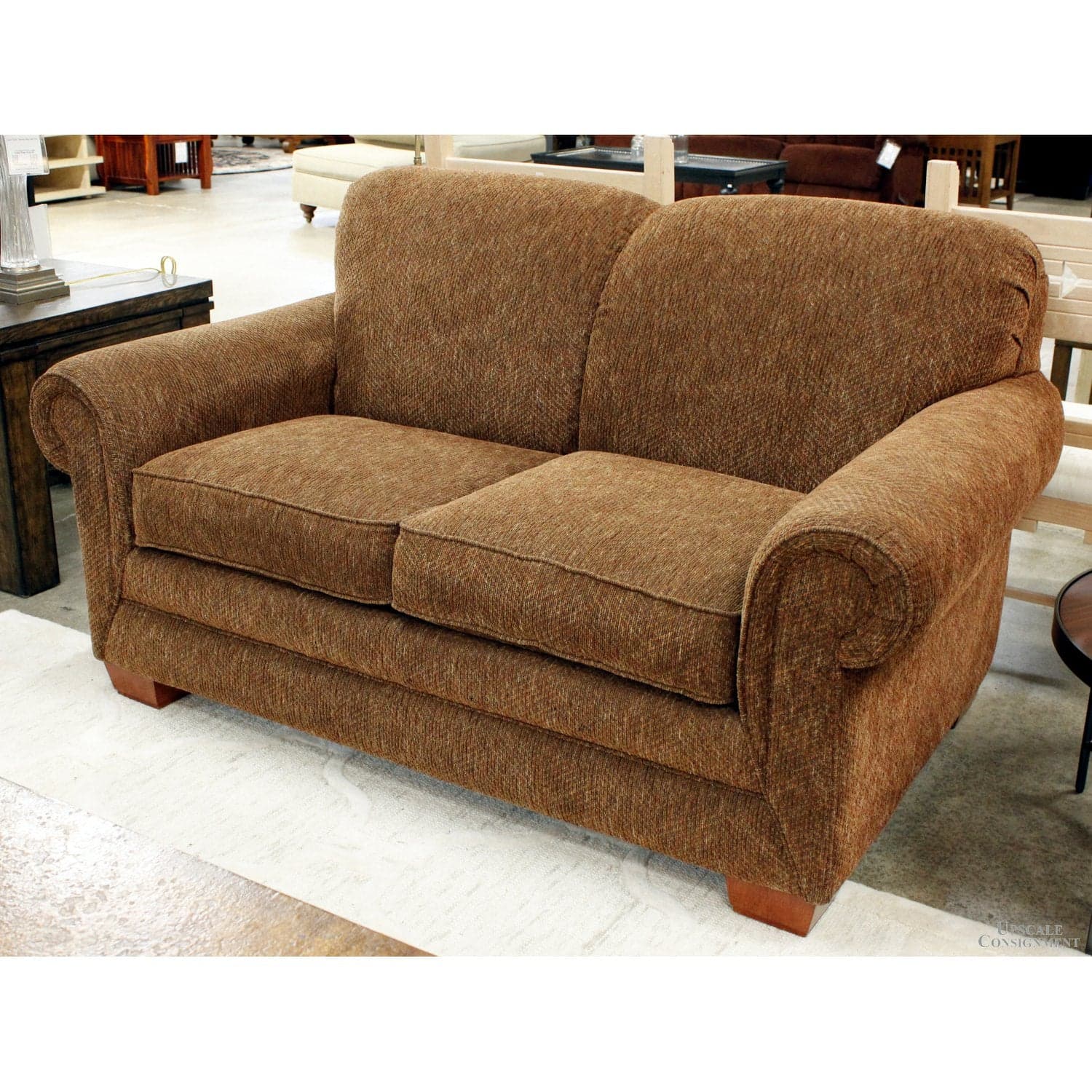 La-Z-Boy 'MacKenzie' Brown Loveseat - Brown - Thumbnail 3