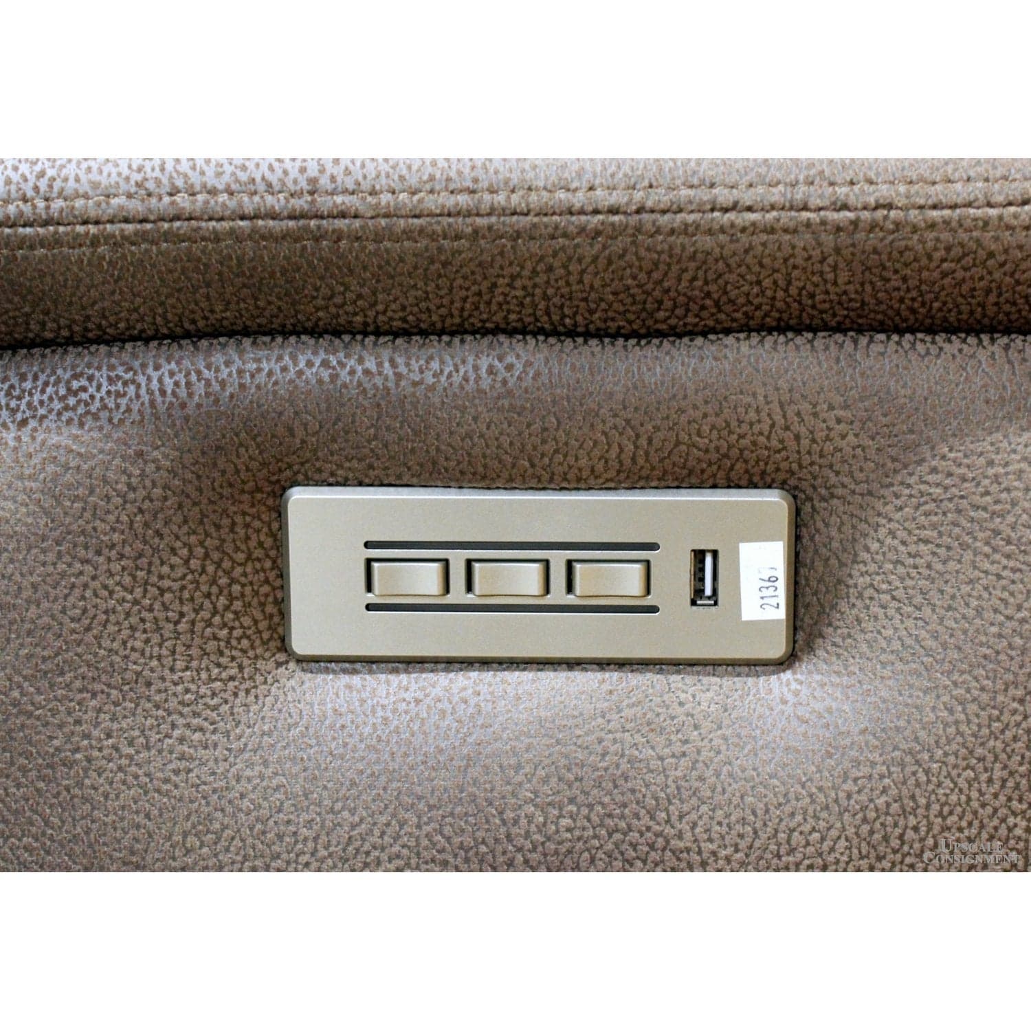 Stanton Power "L" Reclining Sectional Sofa - Brown - Thumbnail 8