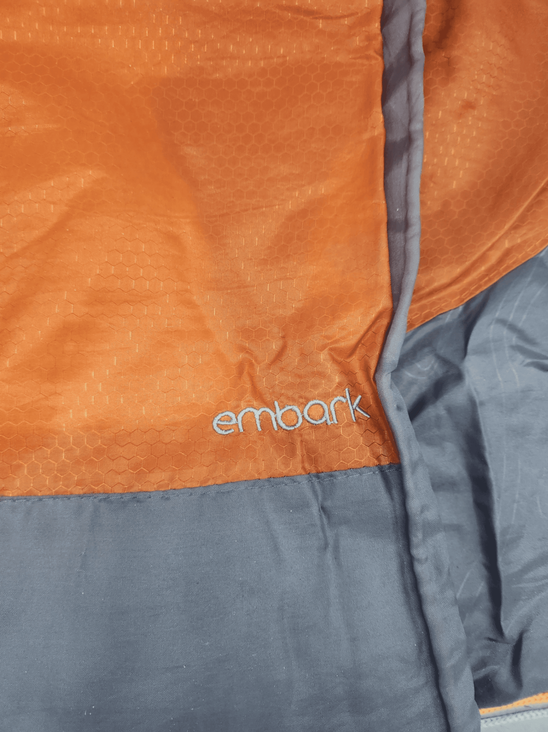 Embark Gray/Orange All Temperature Sleeping Bag - Thumbnail 3