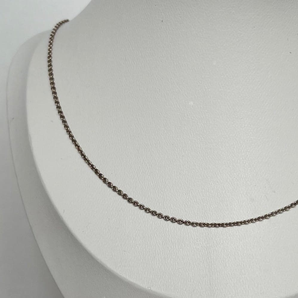 Vintage Authentic Tiffany & Co. 925 Sterling Silver Chain – 18” - Thumbnail 4