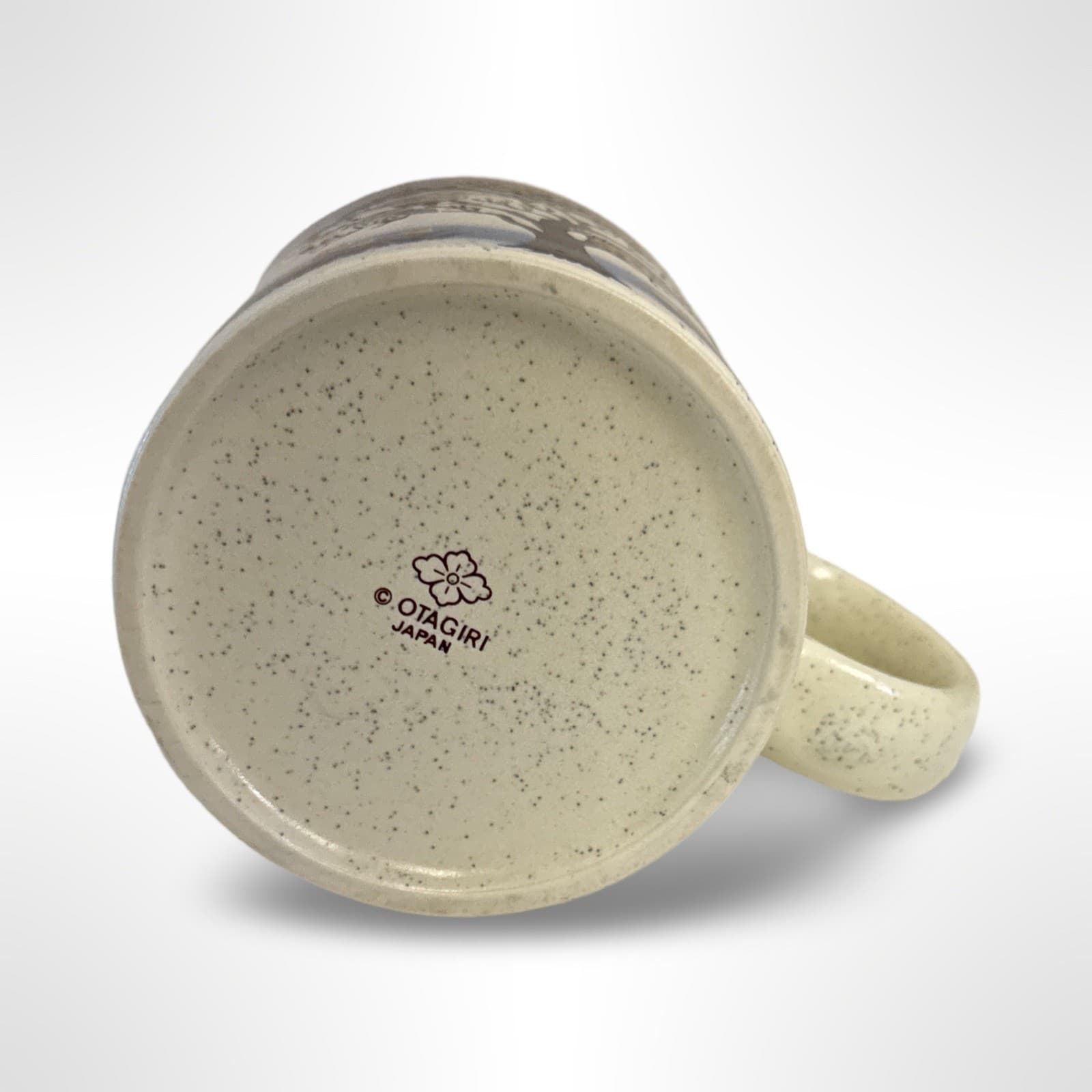 Vintage Stoneware Otagiri Owl Speckled Mug Cup 10oz EUC Made In Japan - Thumbnail 6
