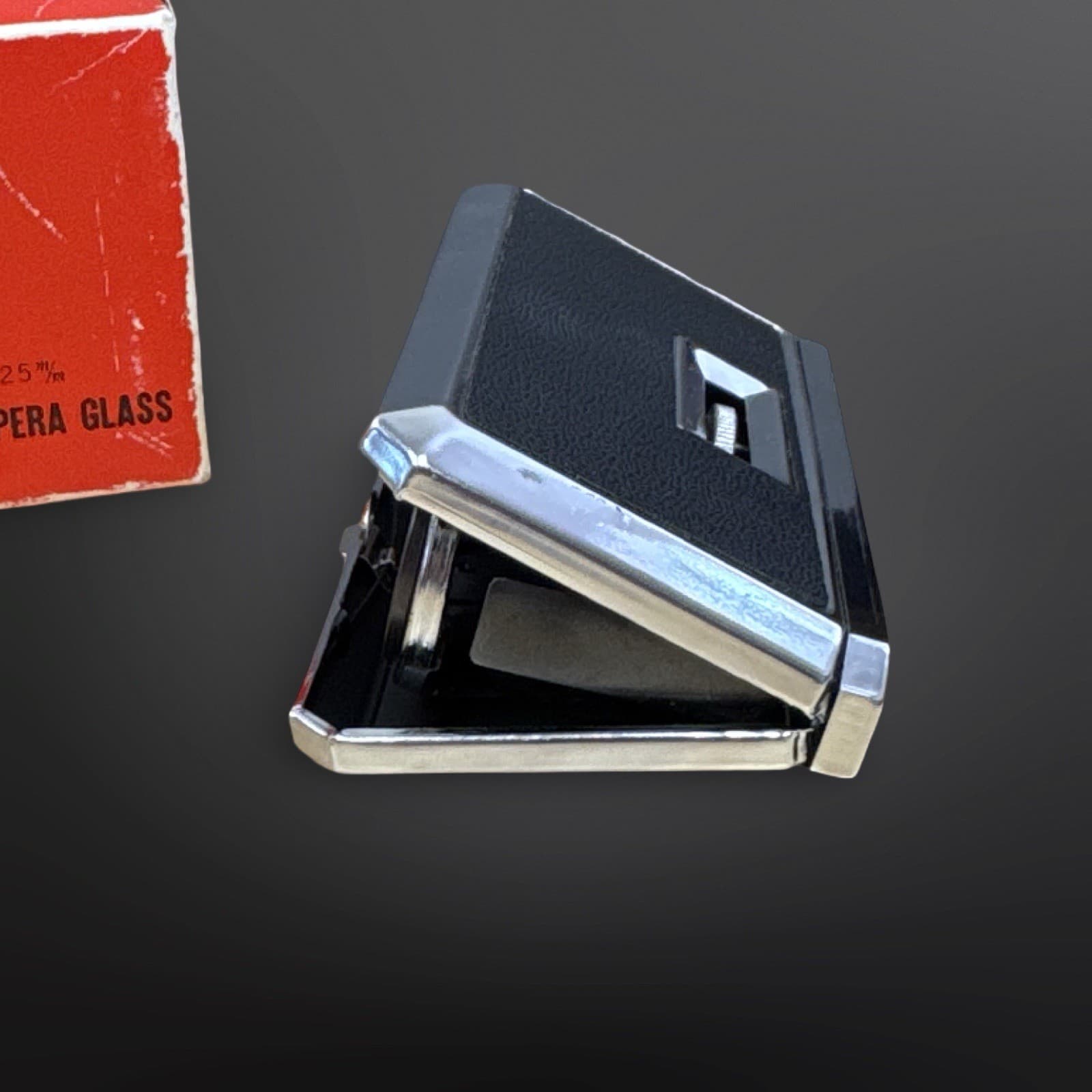 Vintage Sport Glass Folding Opera Glass 2.5× – Made in Japan in Original Box - Thumbnail 2