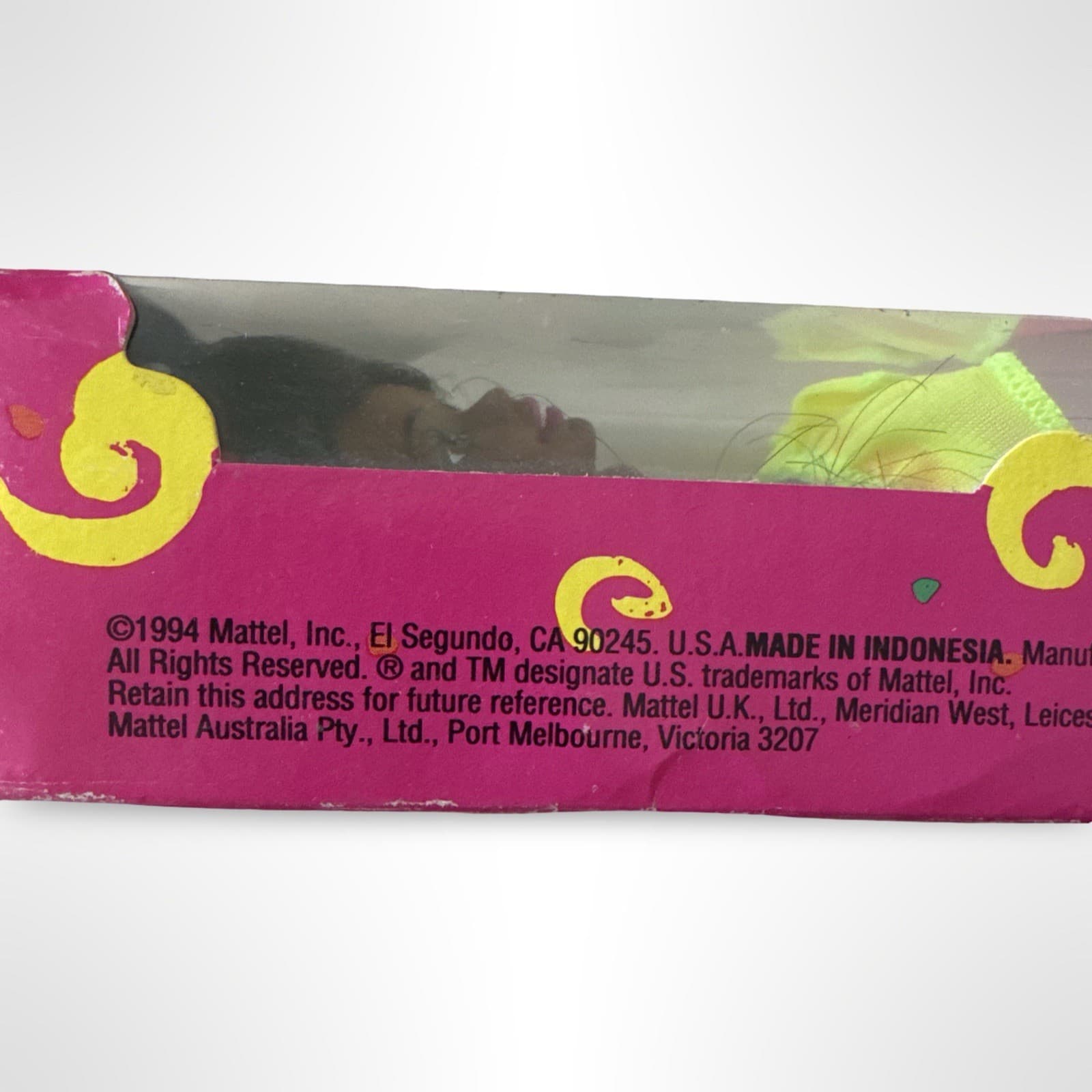Vintage 1994 Mattel African American Barbie Doll Ruffle Fun #12434 New Sealed - Thumbnail 9