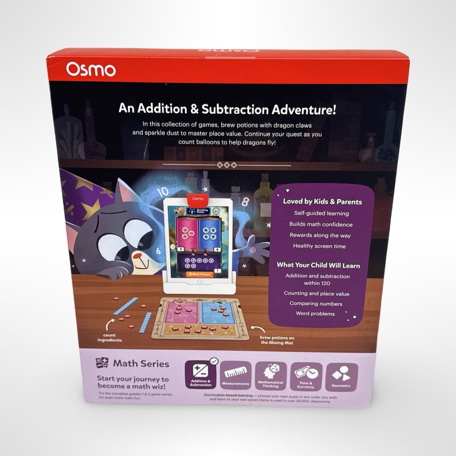 Osmo Math Wizard and the Magical Workshop for iPad & Fire Tablet - New SEALED - Thumbnail 5