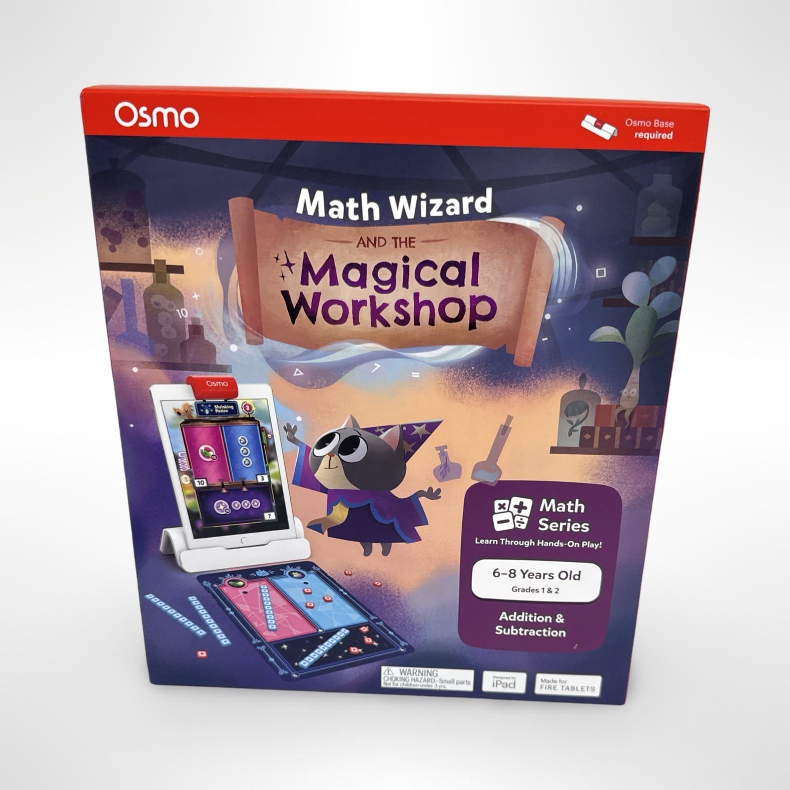 Osmo Math Wizard and the Magical Workshop for iPad & Fire Tablet - New SEALED - Thumbnail 3