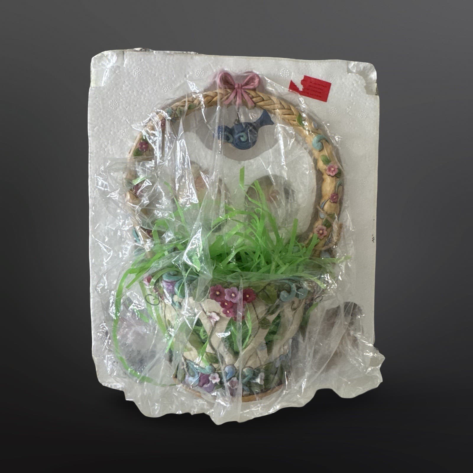 Jim Shore Heartwood Creek Basketful Of Surprises Set W/ Eggs 2012 #4031691 - Thumbnail 2