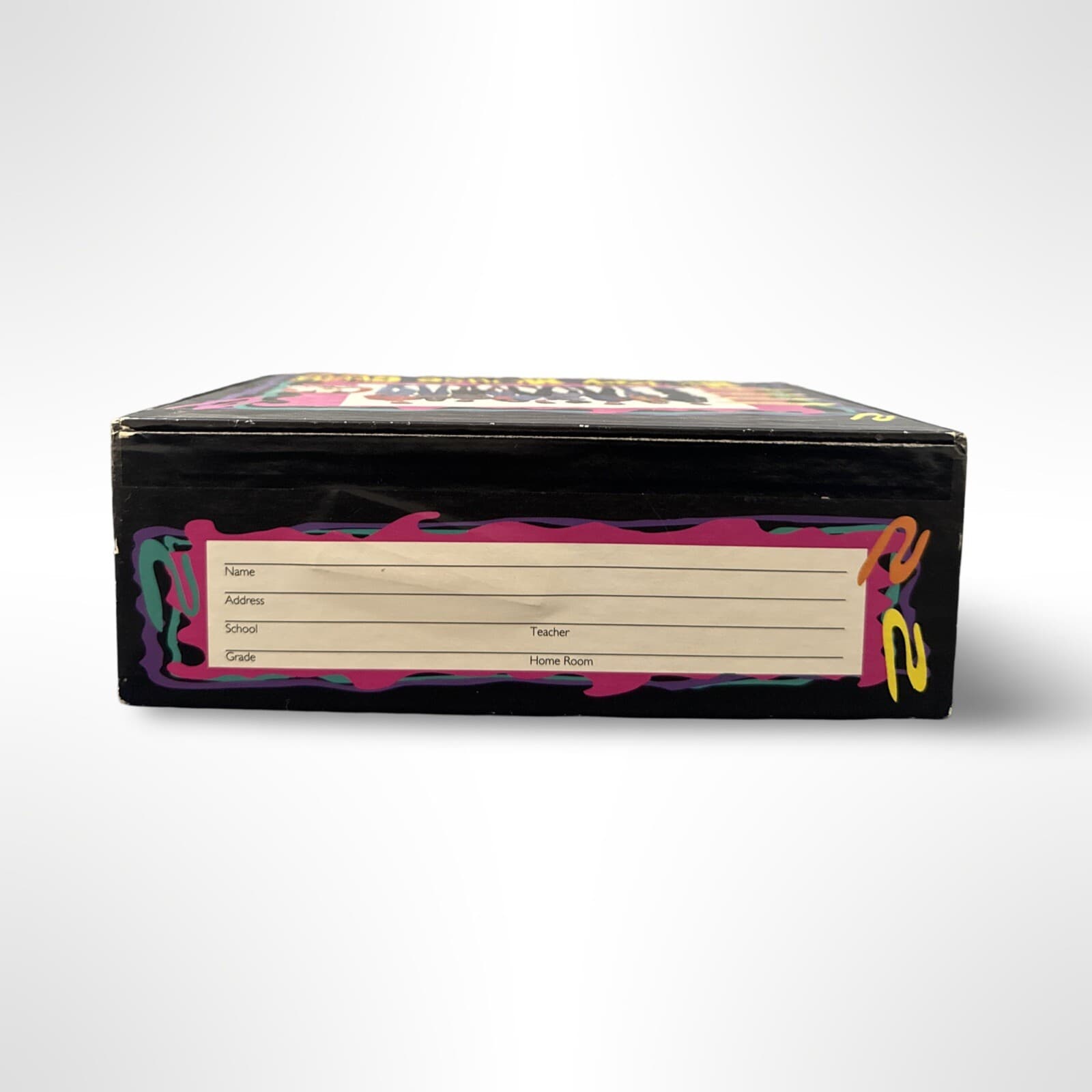 Vintage Mickey Mouse Club Pencil Box The Disney Channel 1993 US State Capitals - Thumbnail 5