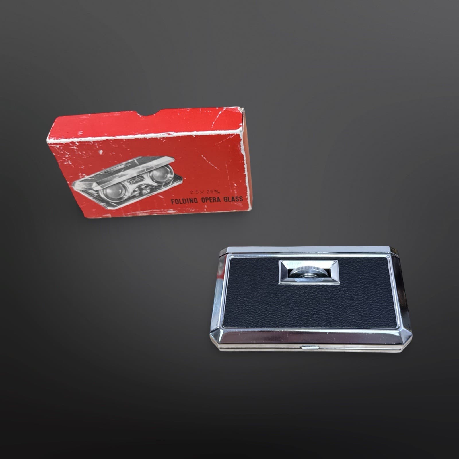 Vintage Sport Glass Folding Opera Glass 2.5× – Made in Japan in Original Box - Thumbnail 6