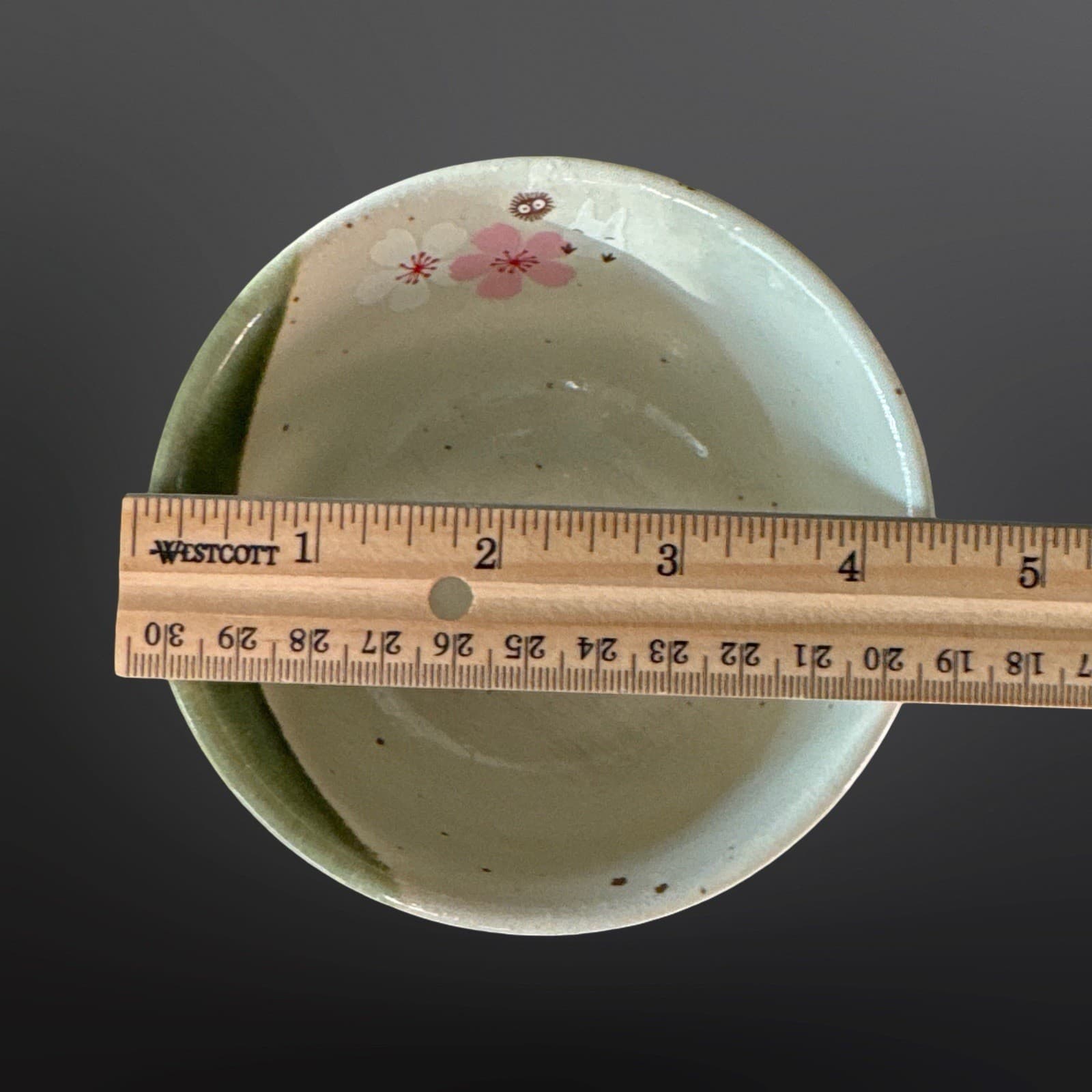 My Neighbor Totoro Mino Ware Small Bowl Sakura Pattern Studio Ghibli Japan - Thumbnail 8
