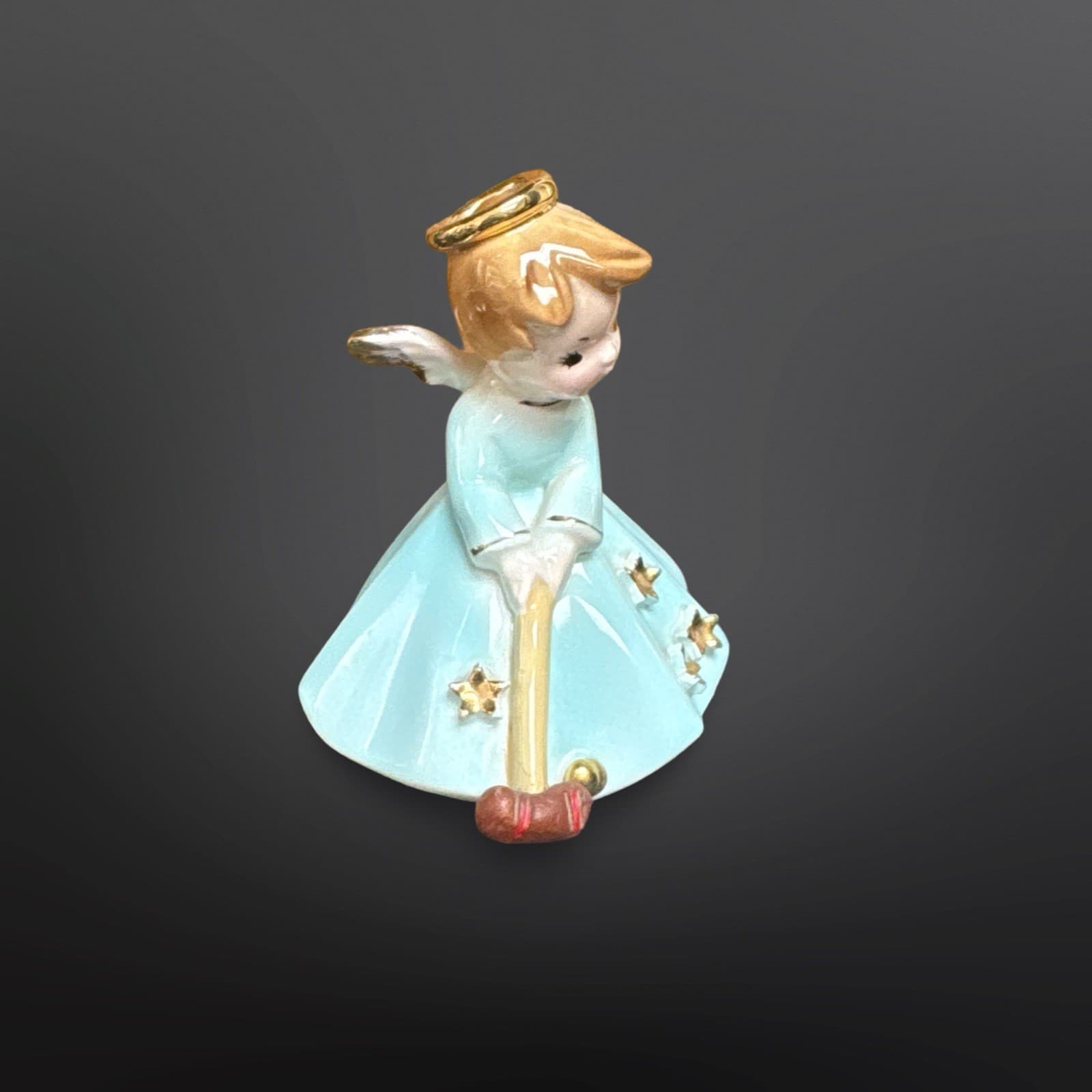 Rare Josef Originals Little Sports Angel Croquet Figurine - Thumbnail 5