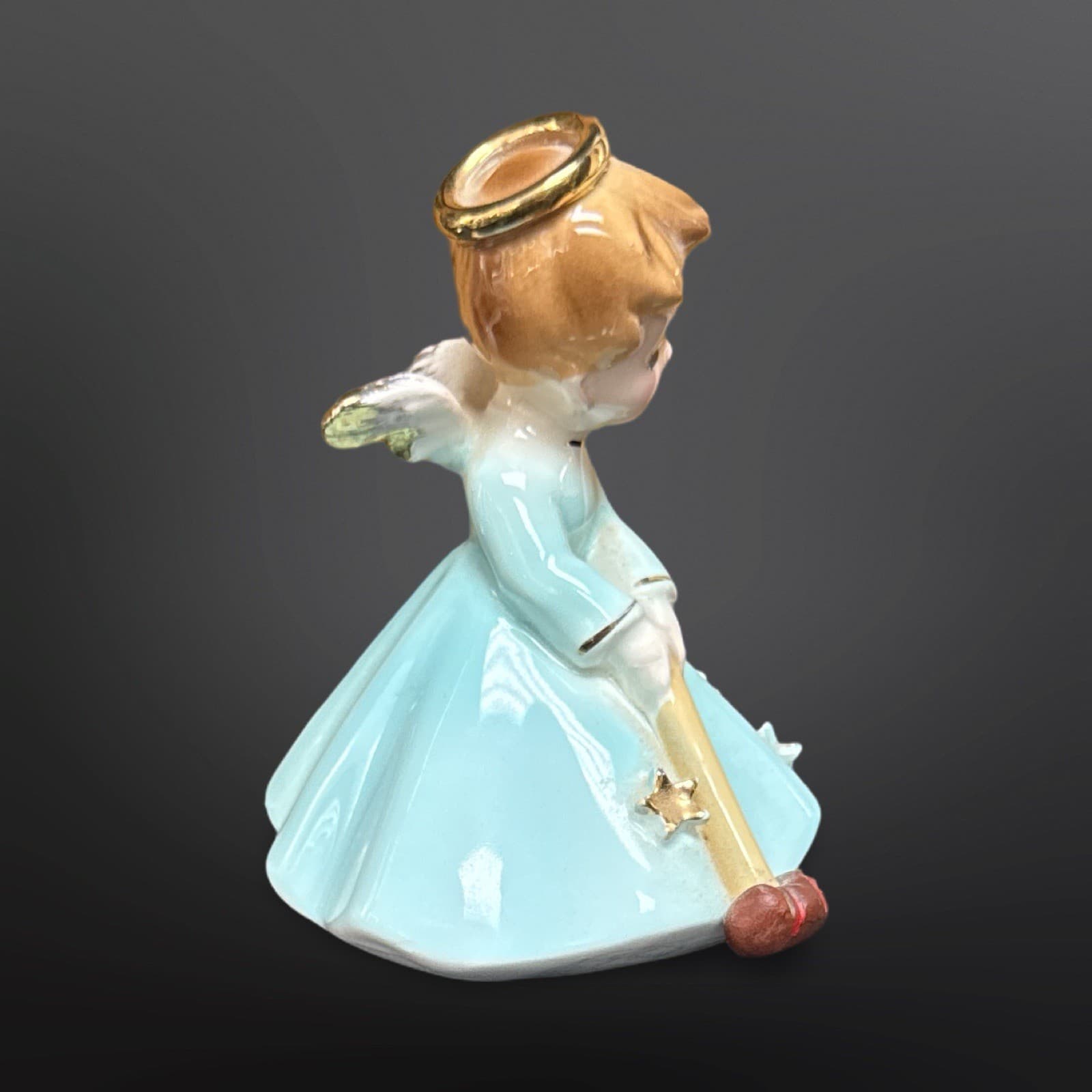 Rare Josef Originals Little Sports Angel Croquet Figurine - Thumbnail 4