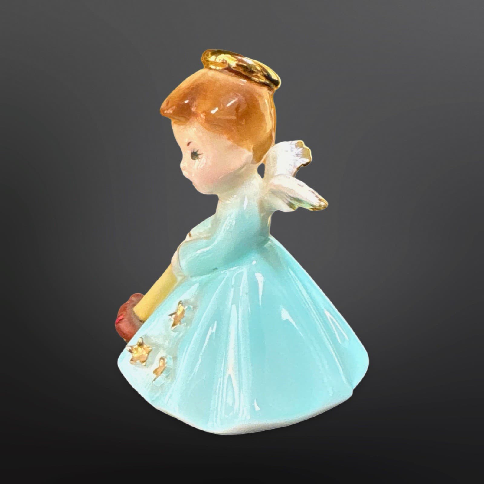 Rare Josef Originals Little Sports Angel Croquet Figurine - Thumbnail 2