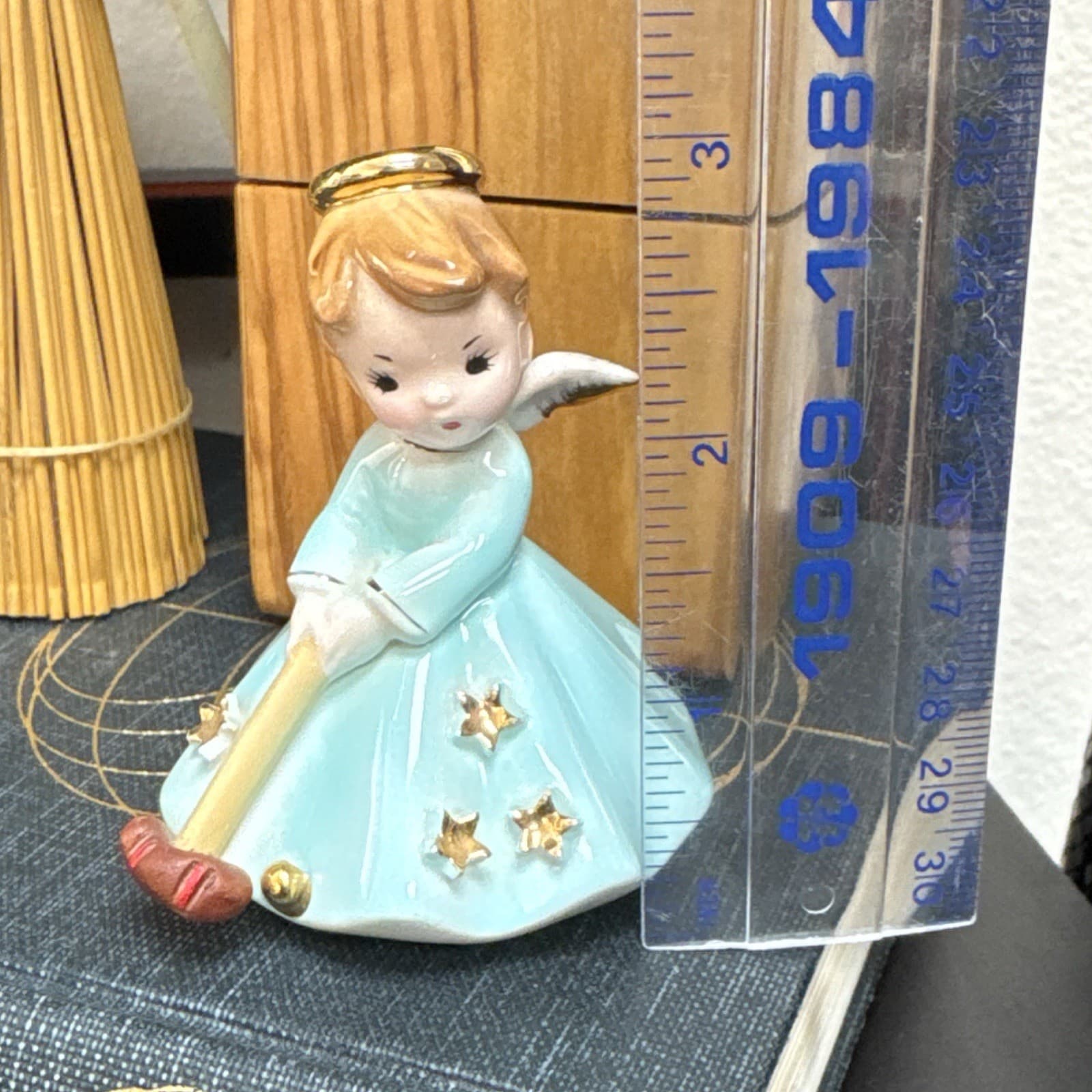 Rare Josef Originals Little Sports Angel Croquet Figurine - Thumbnail 9