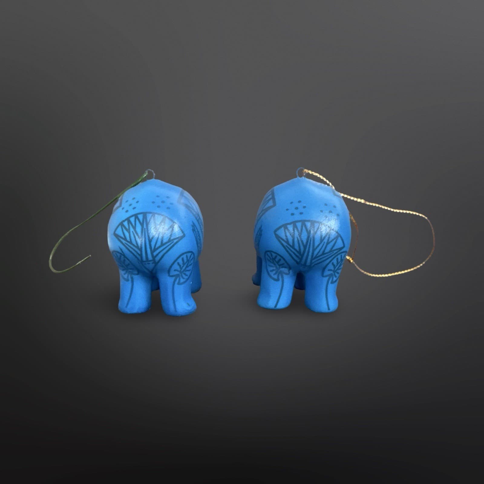 Metropolitan Museum Of Art William The Hippo Ornament Set Vintage 1992 - Thumbnail 5