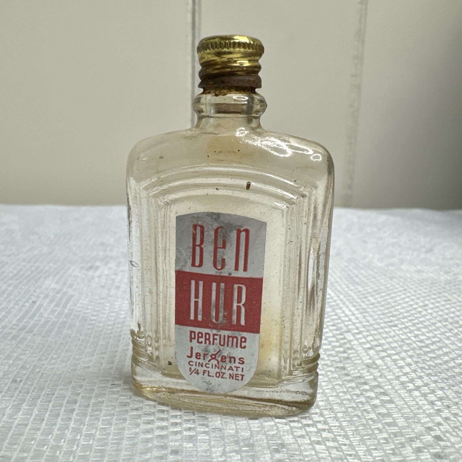 Vintage Ben Hur Perfume Bottle In Pink Horse Head Box RARE - Thumbnail 5