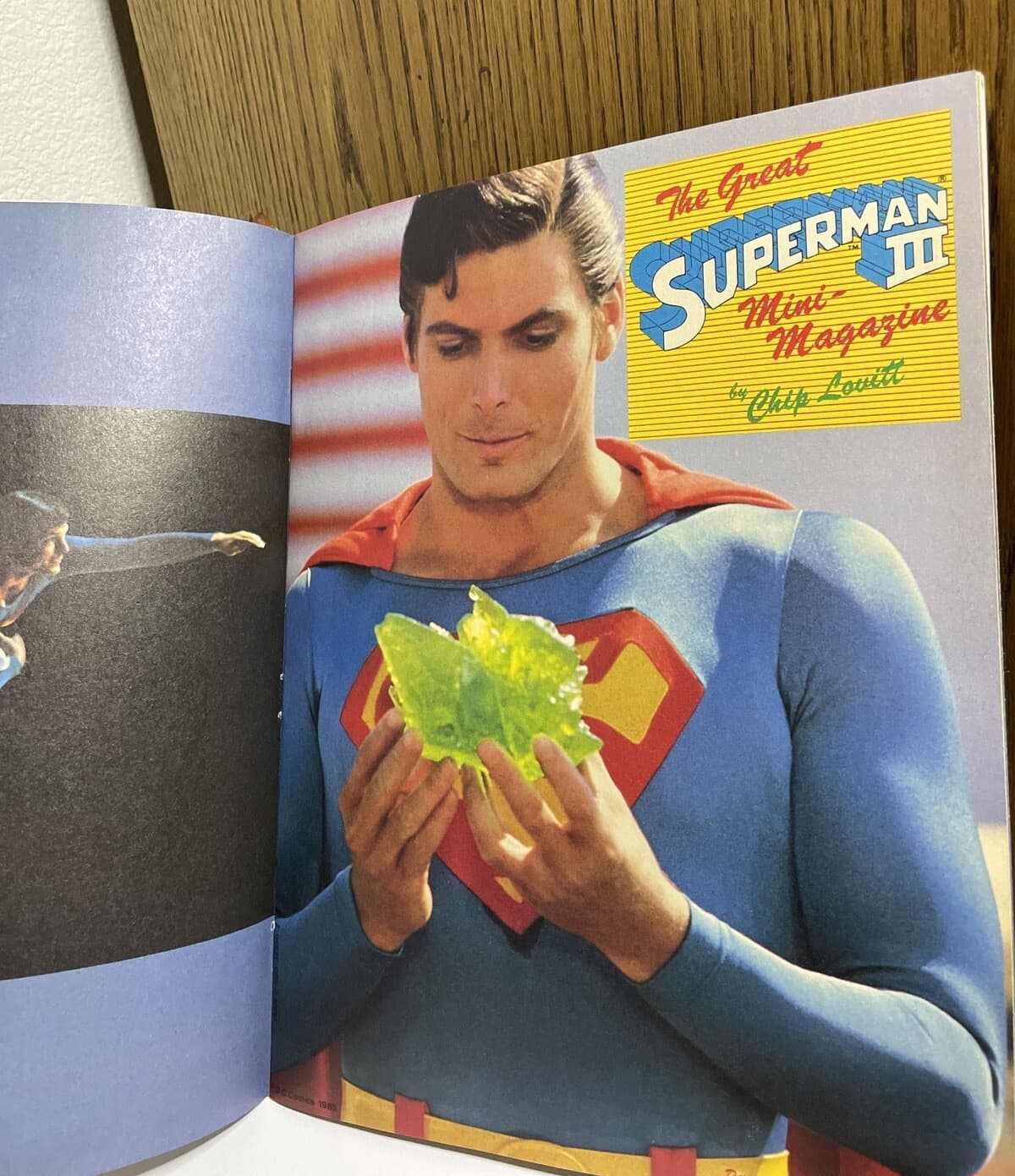 Vintage The Great Superman Movie Book! 1978 DC Comics Inc. - Thumbnail 2
