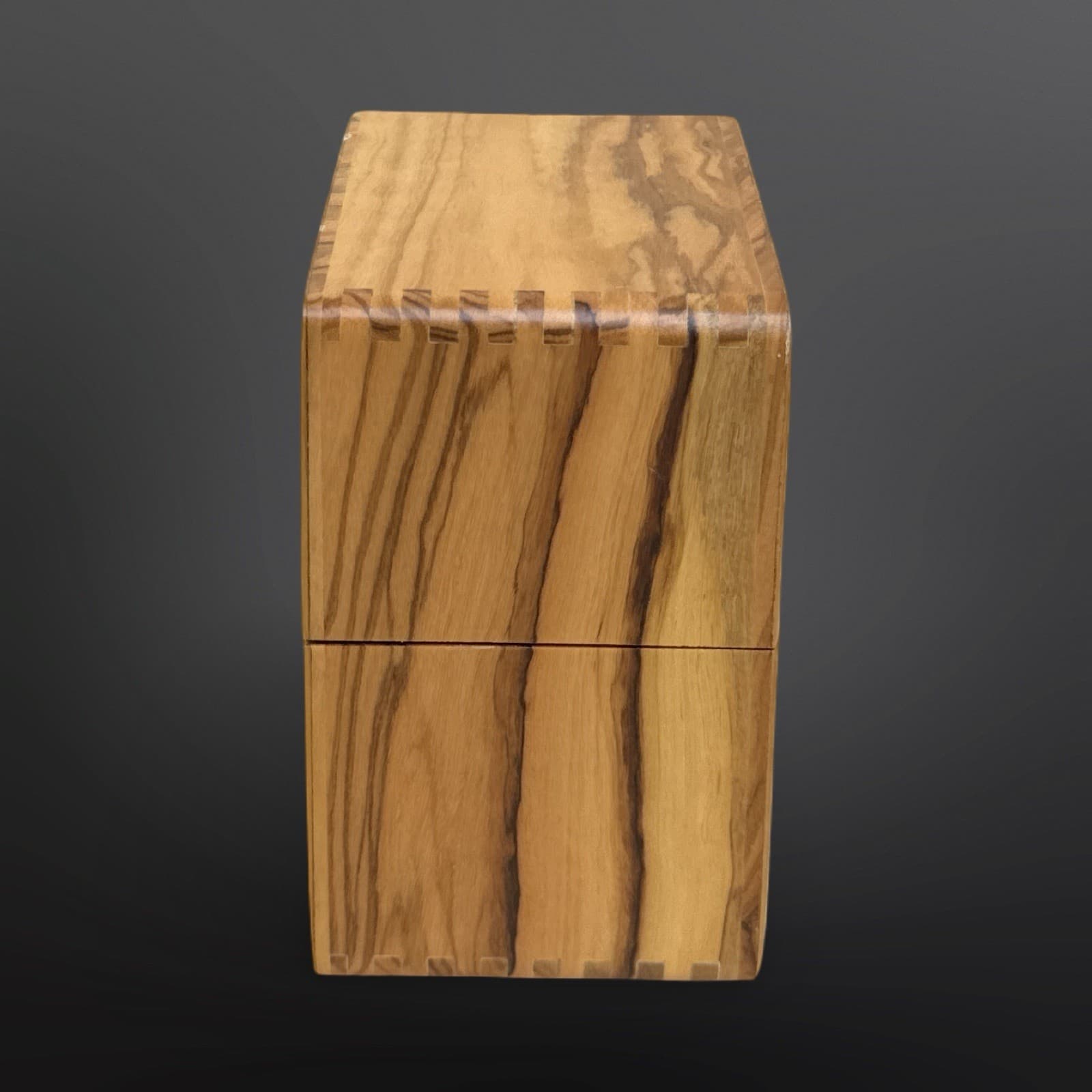 Vtg Landolfi Luigi Sorrento Italy Hand Made Wooden Marquetry Box Playing Cards - Thumbnail 4