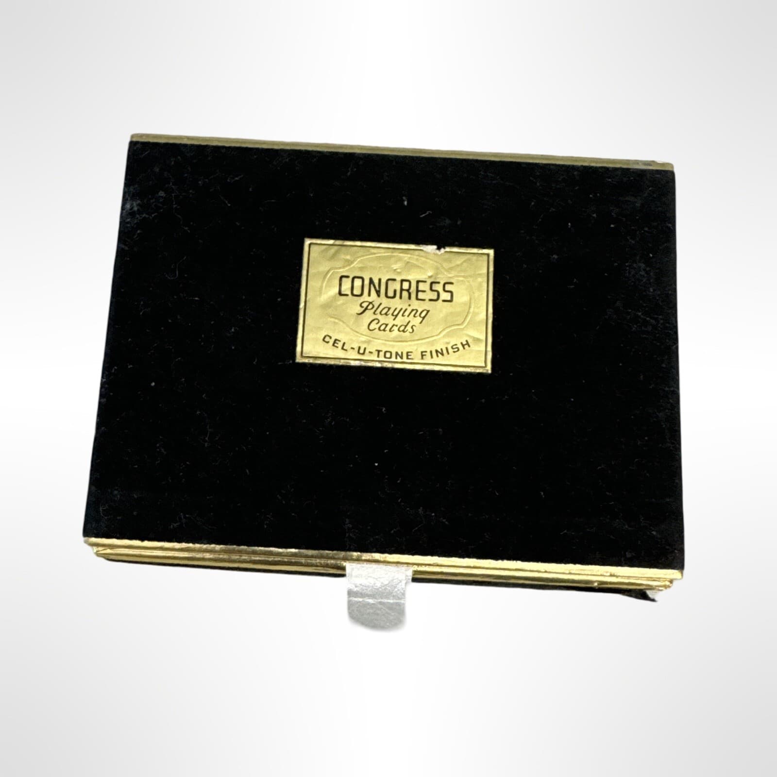 Vintage Congress Mona Lisa Playing Cards Avant Garde Cel-U-Tone Finish - Thumbnail 3