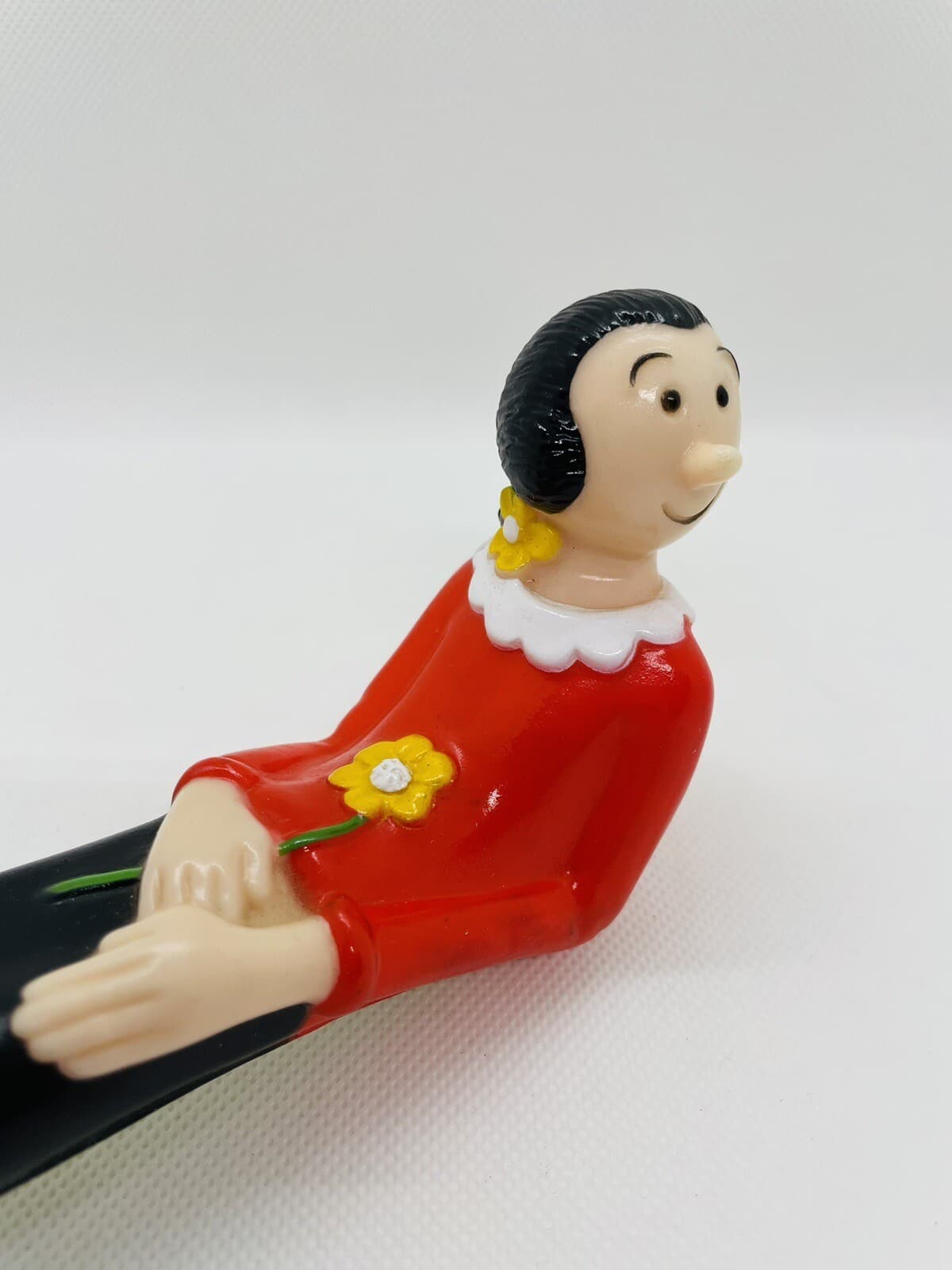 OLIVE OYL Sweet Pea Popeye VTG 1982 Telephone Shoulder Pal Phone Rest Stick-On - Thumbnail 6