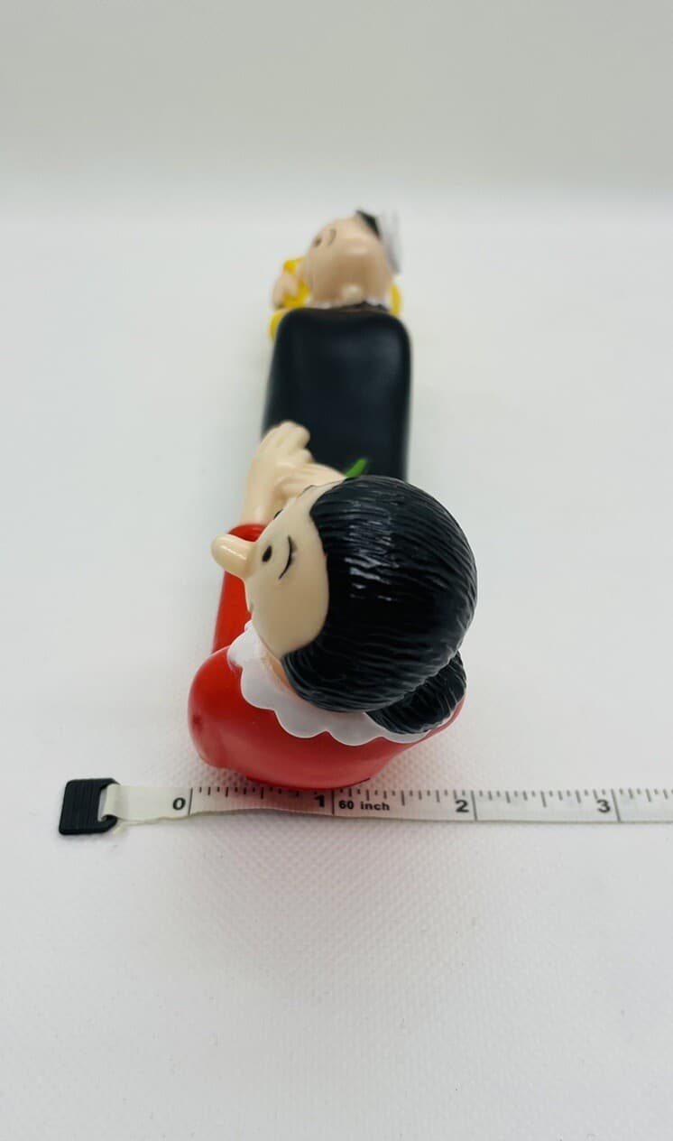 OLIVE OYL Sweet Pea Popeye VTG 1982 Telephone Shoulder Pal Phone Rest Stick-On - Thumbnail 10