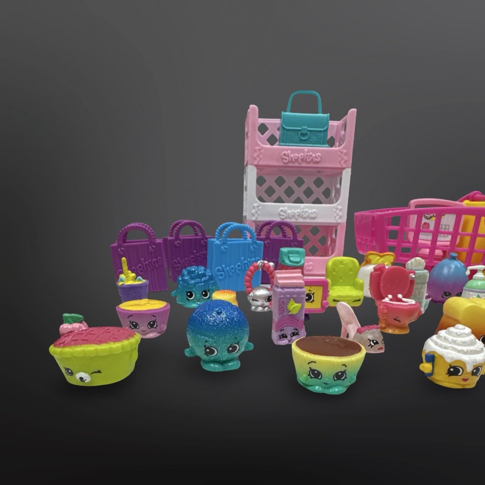 Shopkins Lot of 37 Collectible Figures & Accessories Mixed Seasons Moose Toys - Thumbnail 2