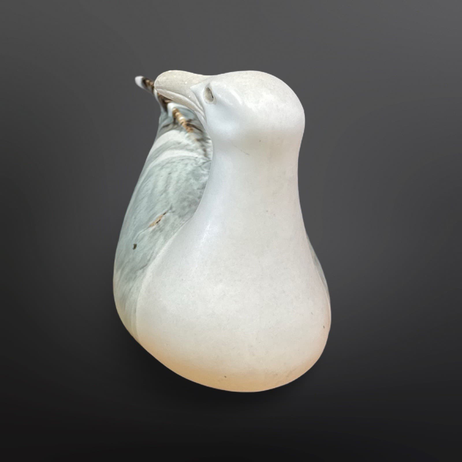 Vintage Anderson Design AD Studio Art Pottery Hand Painted Seagull Figurine 8" - Thumbnail 2