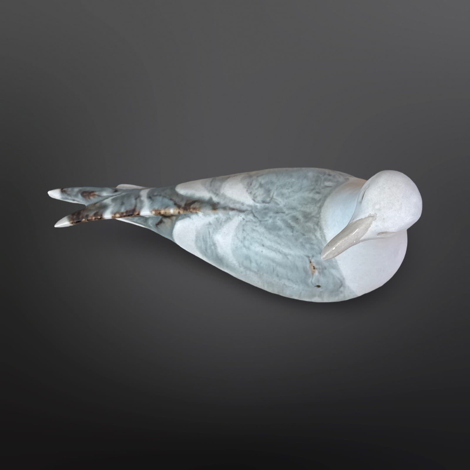 Vintage Anderson Design AD Studio Art Pottery Hand Painted Seagull Figurine 8" - Thumbnail 5