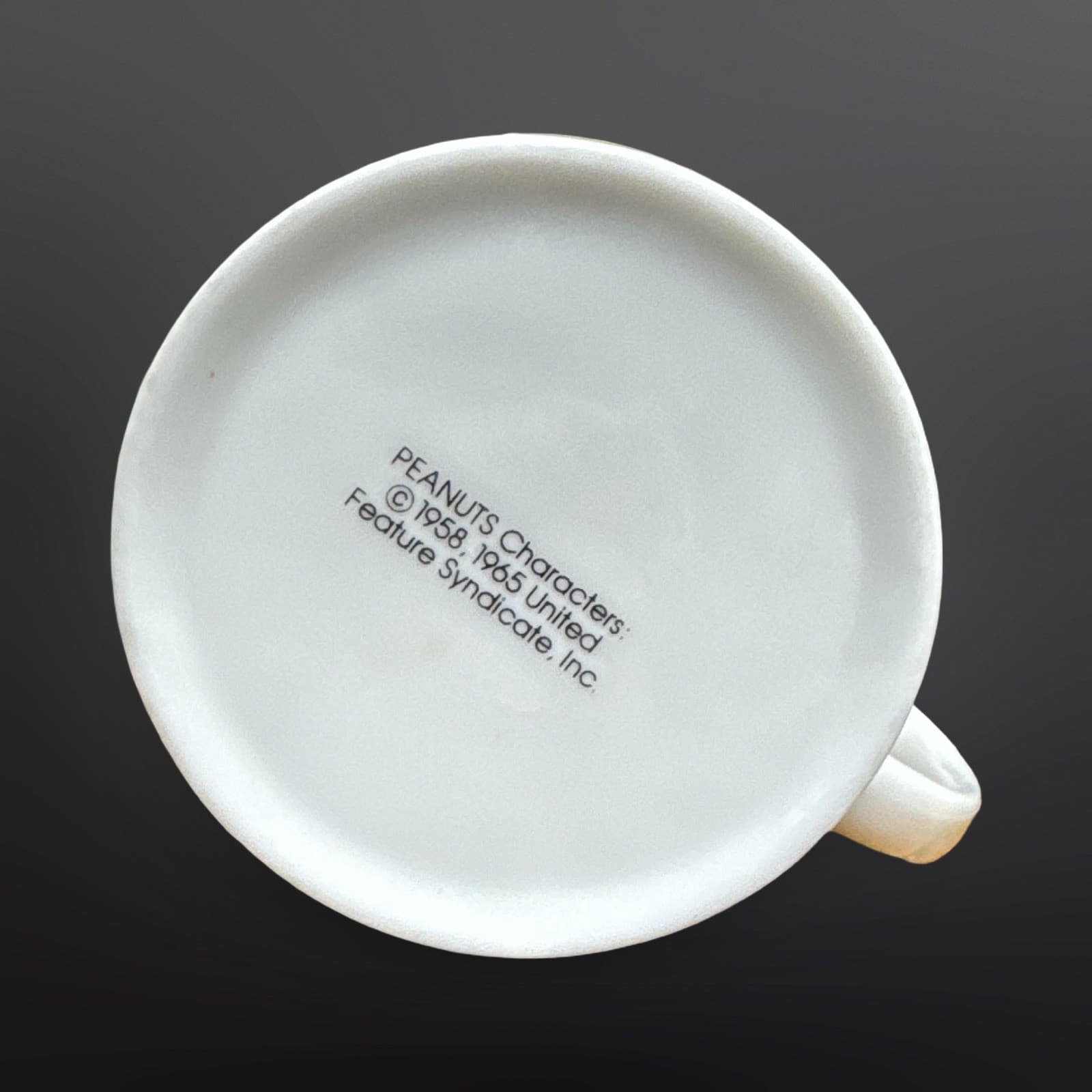 Vintage Peanuts Cowboy Snoopy Woodstock Coffee Cup Mug Pardners 1965 Western - Thumbnail 7