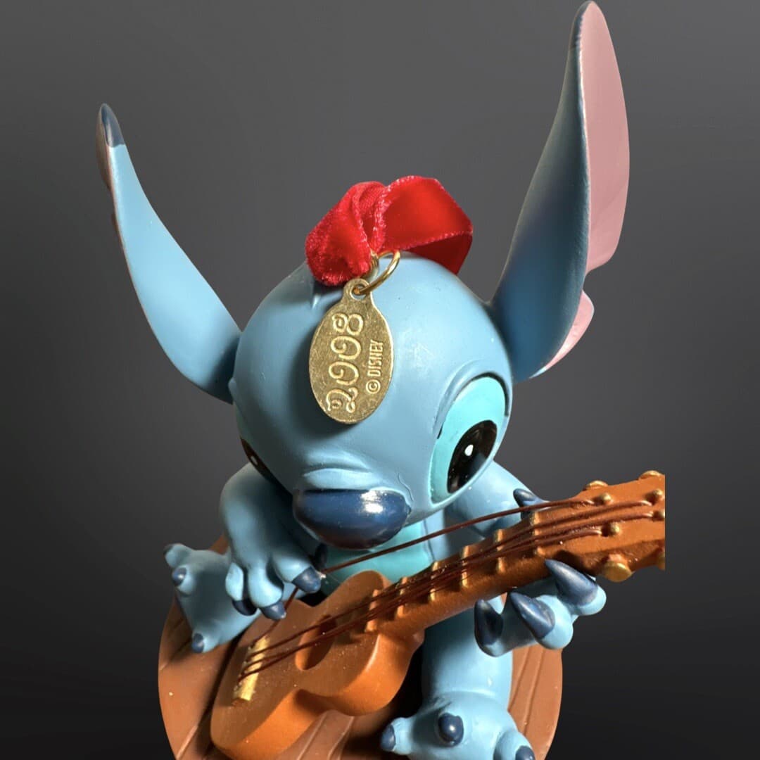 Disney Store Lilo and Stitch 2008 Sketchbook Ornament Ukulele Rare HTF - Thumbnail 4