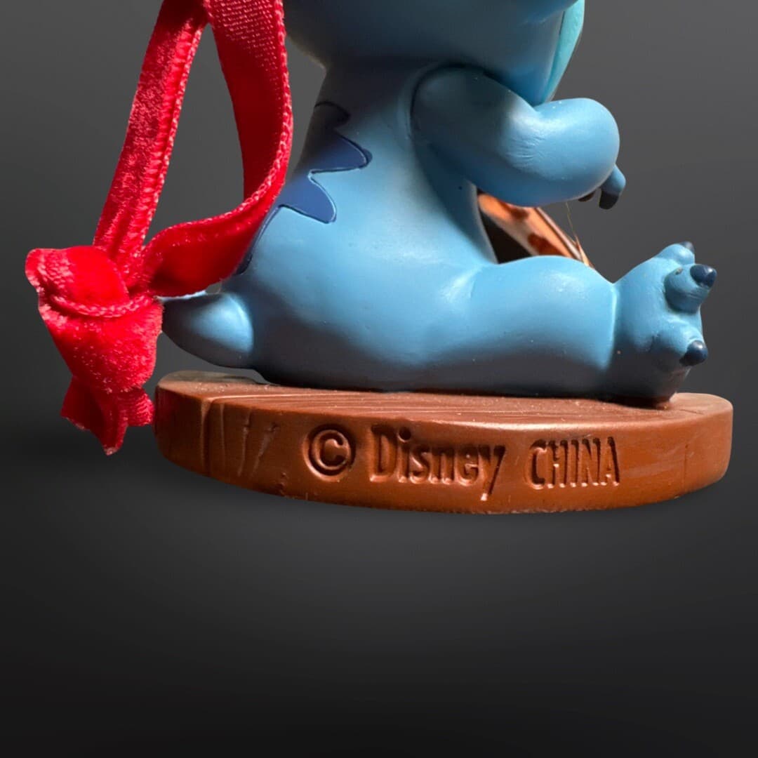 Disney Store Lilo and Stitch 2008 Sketchbook Ornament Ukulele Rare HTF - Thumbnail 3