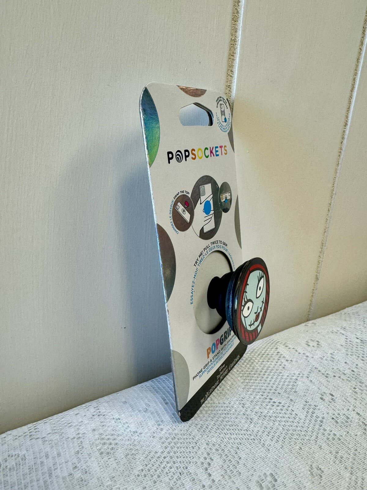 PopSockets Phone Grip Stand Enamel Sally POPGRIP Popsocket Swapable Top NEW - Thumbnail 3