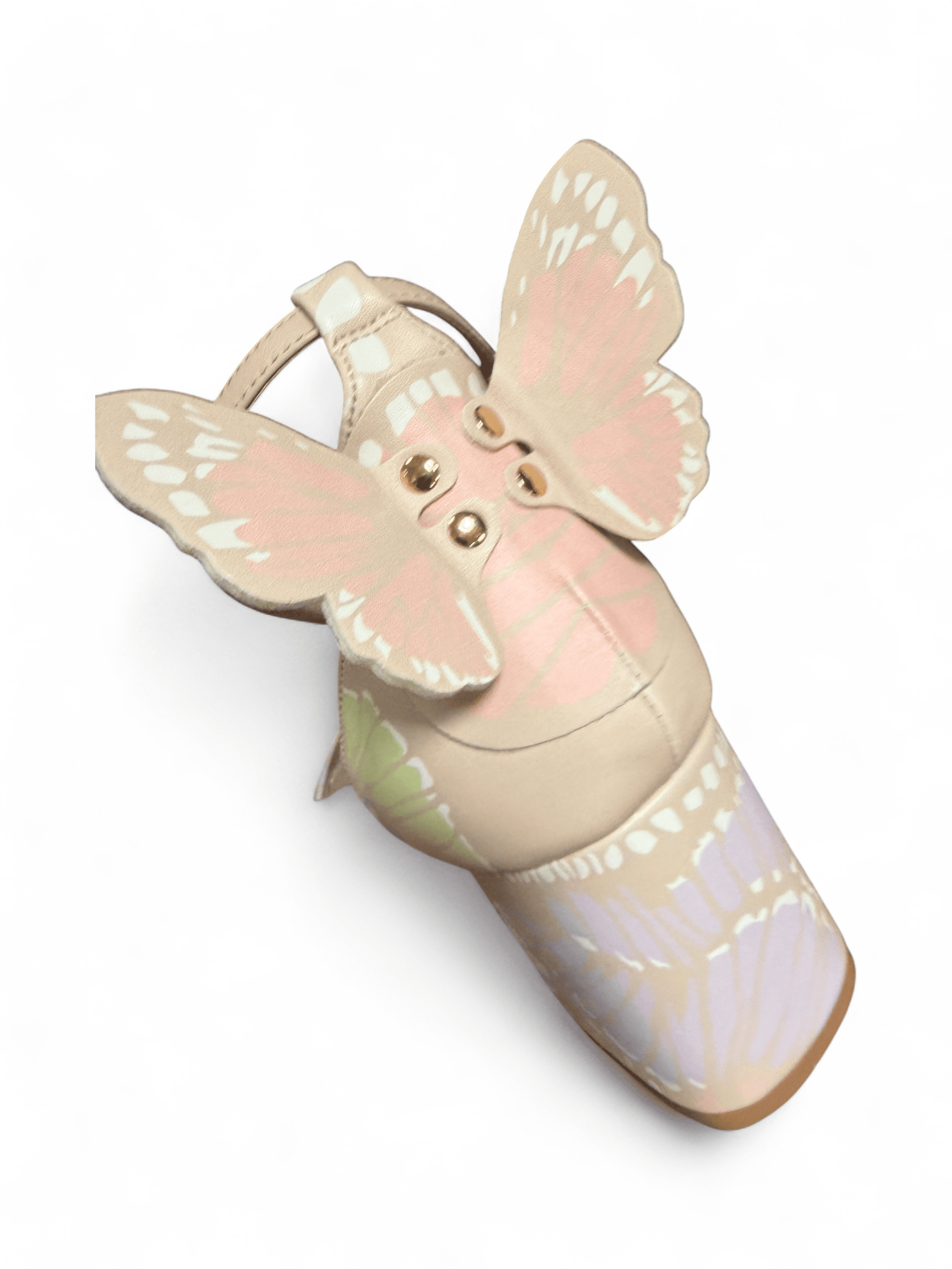 Copper Key Y2K Whimsy Butterfly Block Heel Sandals MANY SIZES AVAILABLE - Thumbnail 3