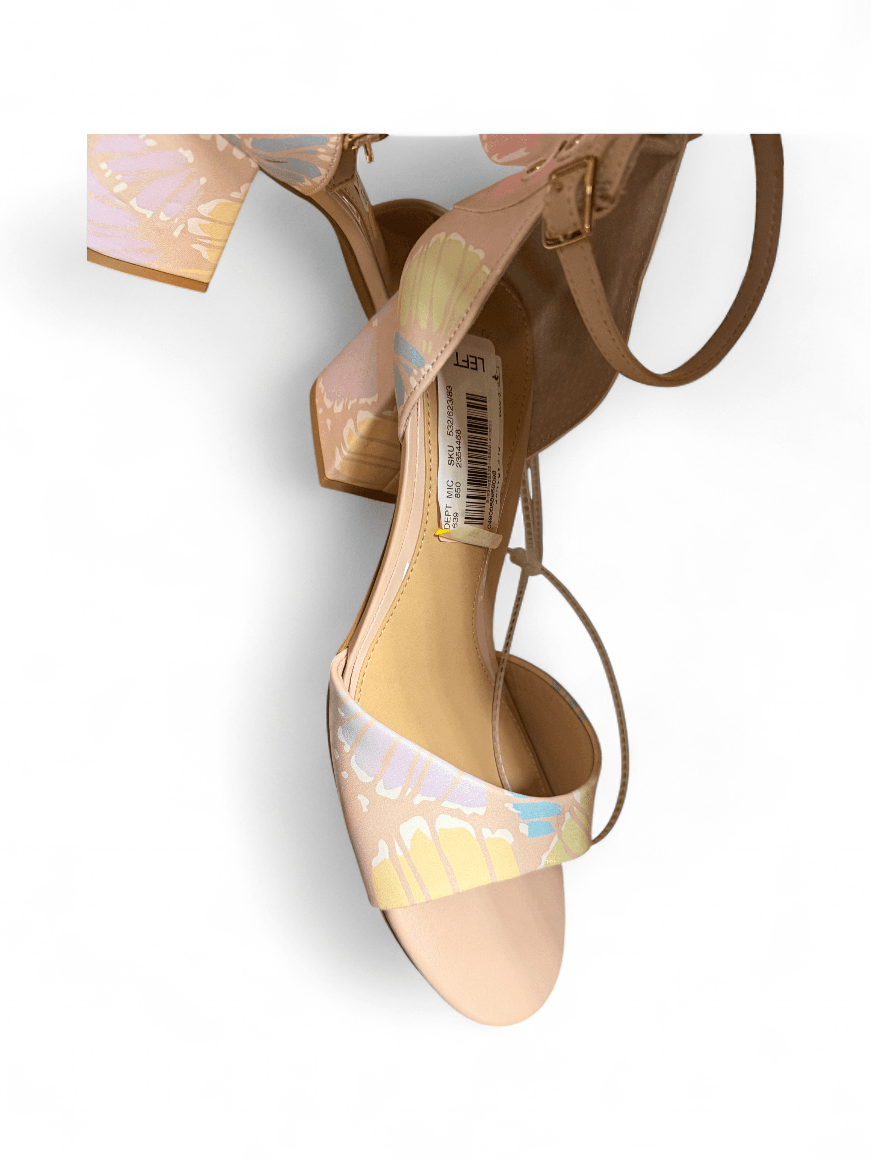 Copper Key Y2K Whimsy Butterfly Block Heel Sandals MANY SIZES AVAILABLE - Thumbnail 4