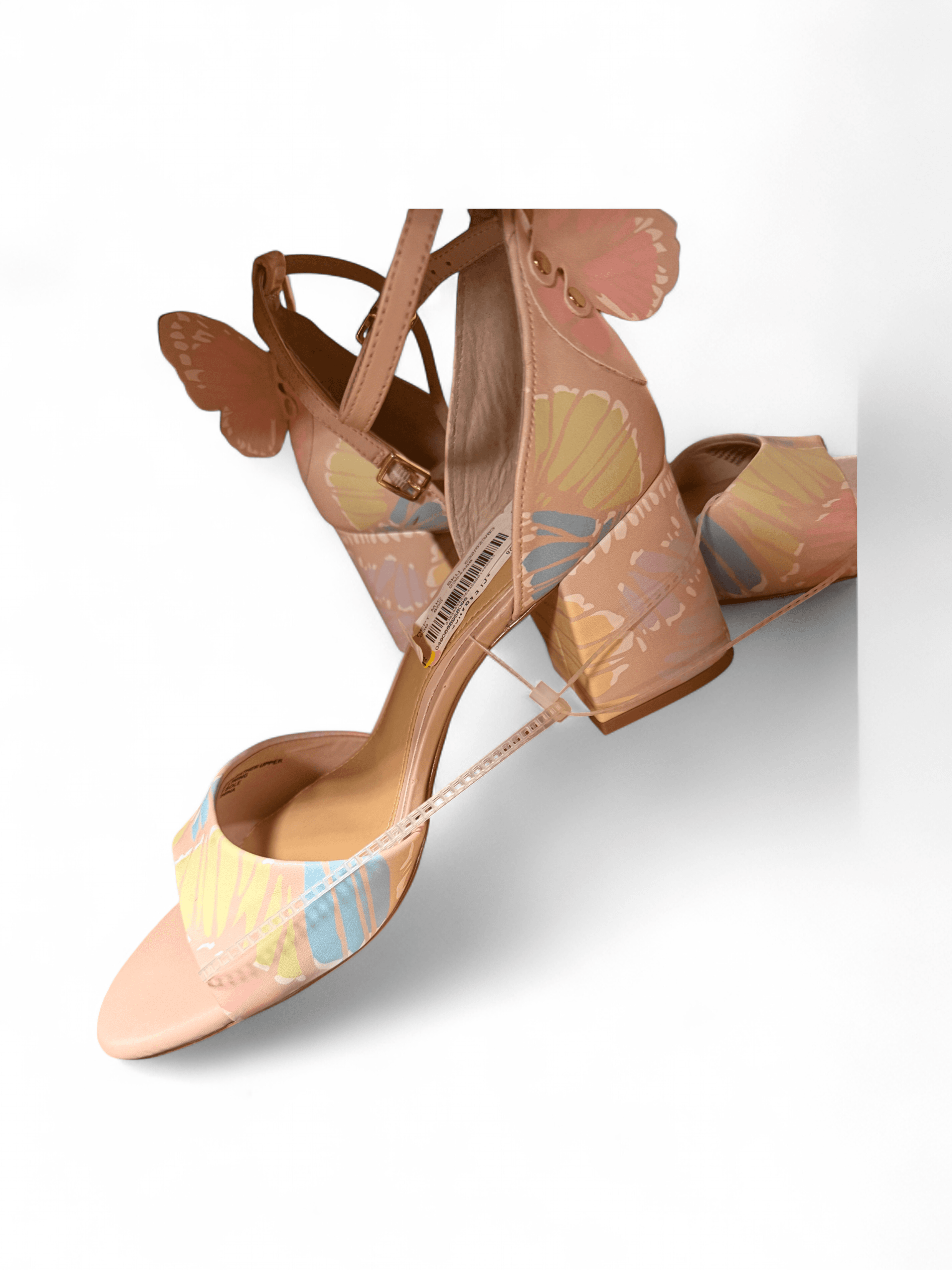 Copper Key Y2K Whimsy Butterfly Block Heel Sandals MANY SIZES AVAILABLE - Thumbnail 5