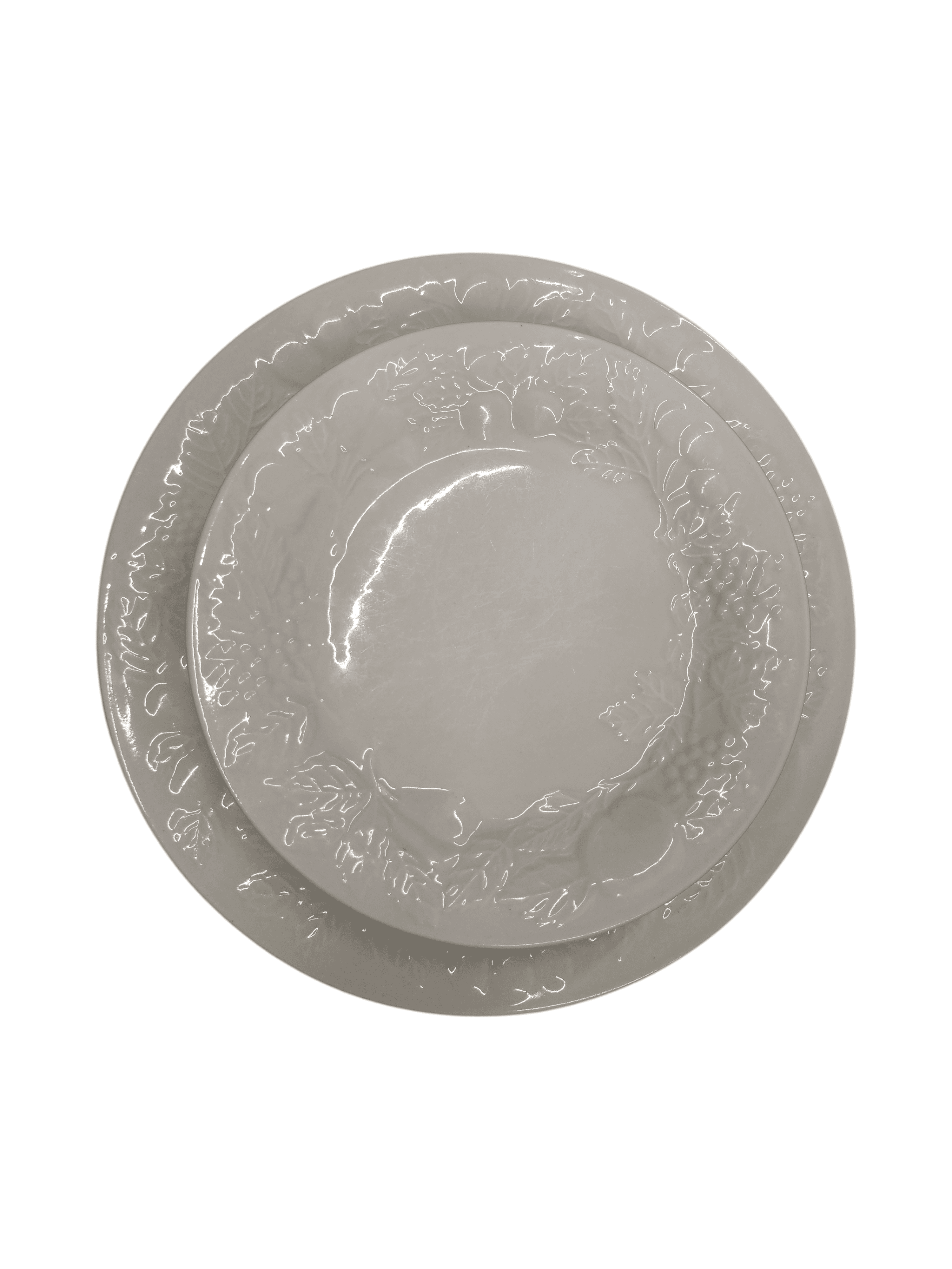 Gibson China Plate Set 11 Pcs Fruit Vegetable Pattern - Thumbnail 2