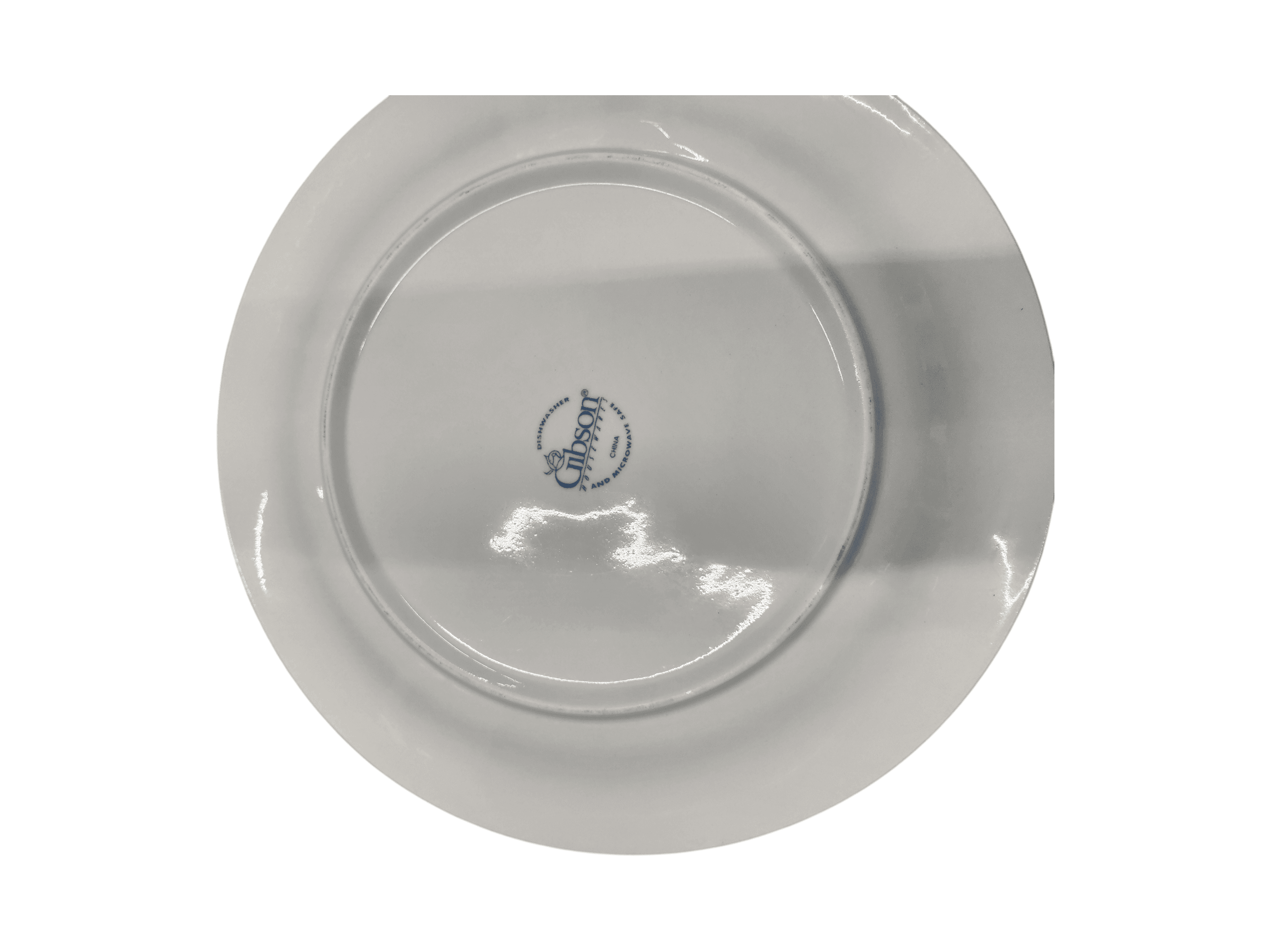 Gibson China Plate Set 11 Pcs Fruit Vegetable Pattern