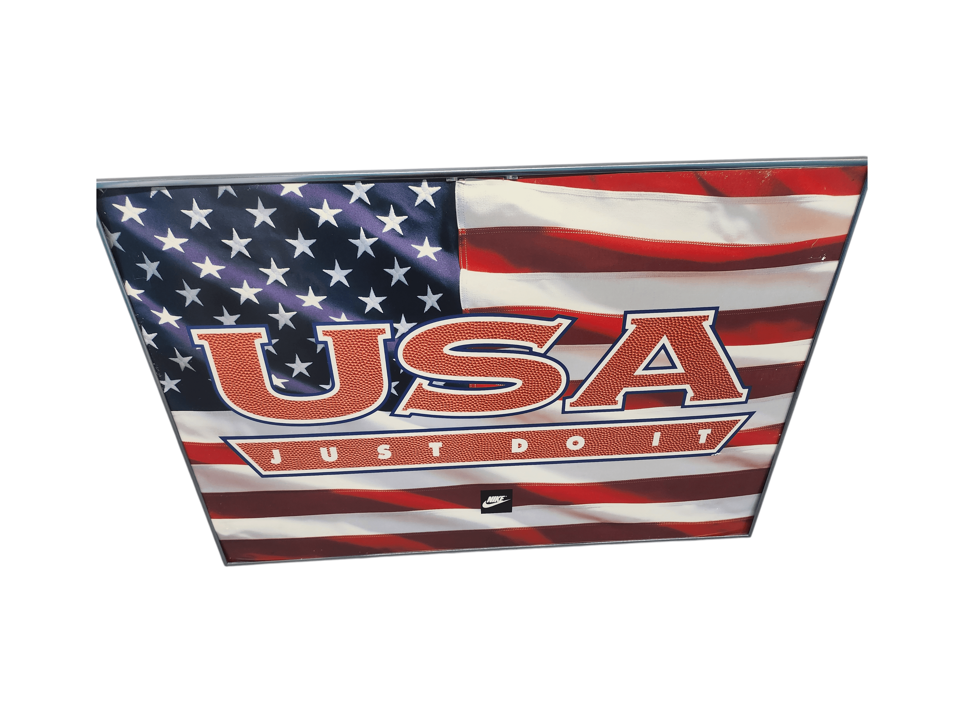 Nike Vintage 1992 USA Flag "USA Just Do It" 92 Dream Team Poster