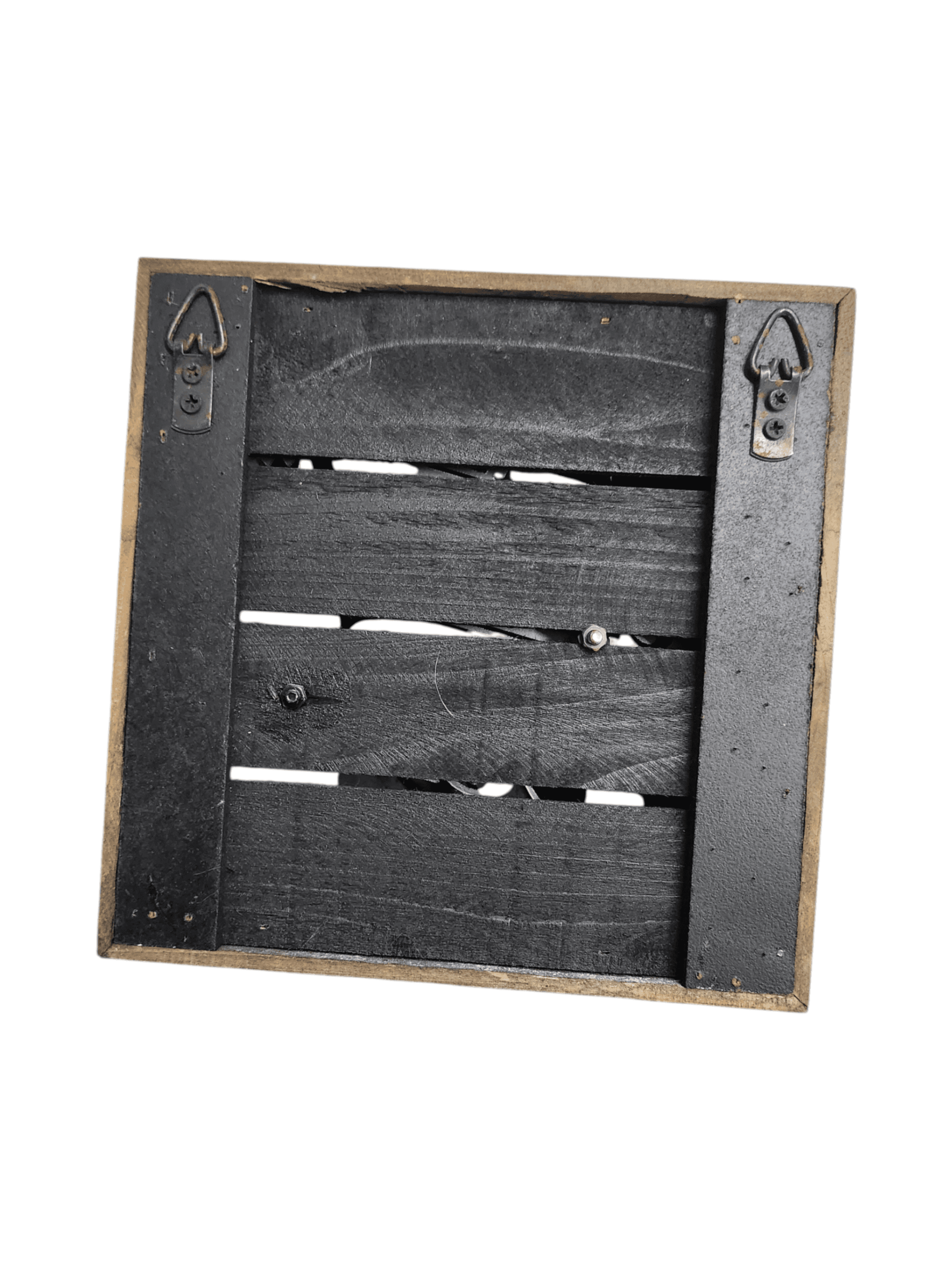 Wooden Shadow Box with Metal Cutout "Craft Beer" Sign - Thumbnail 4