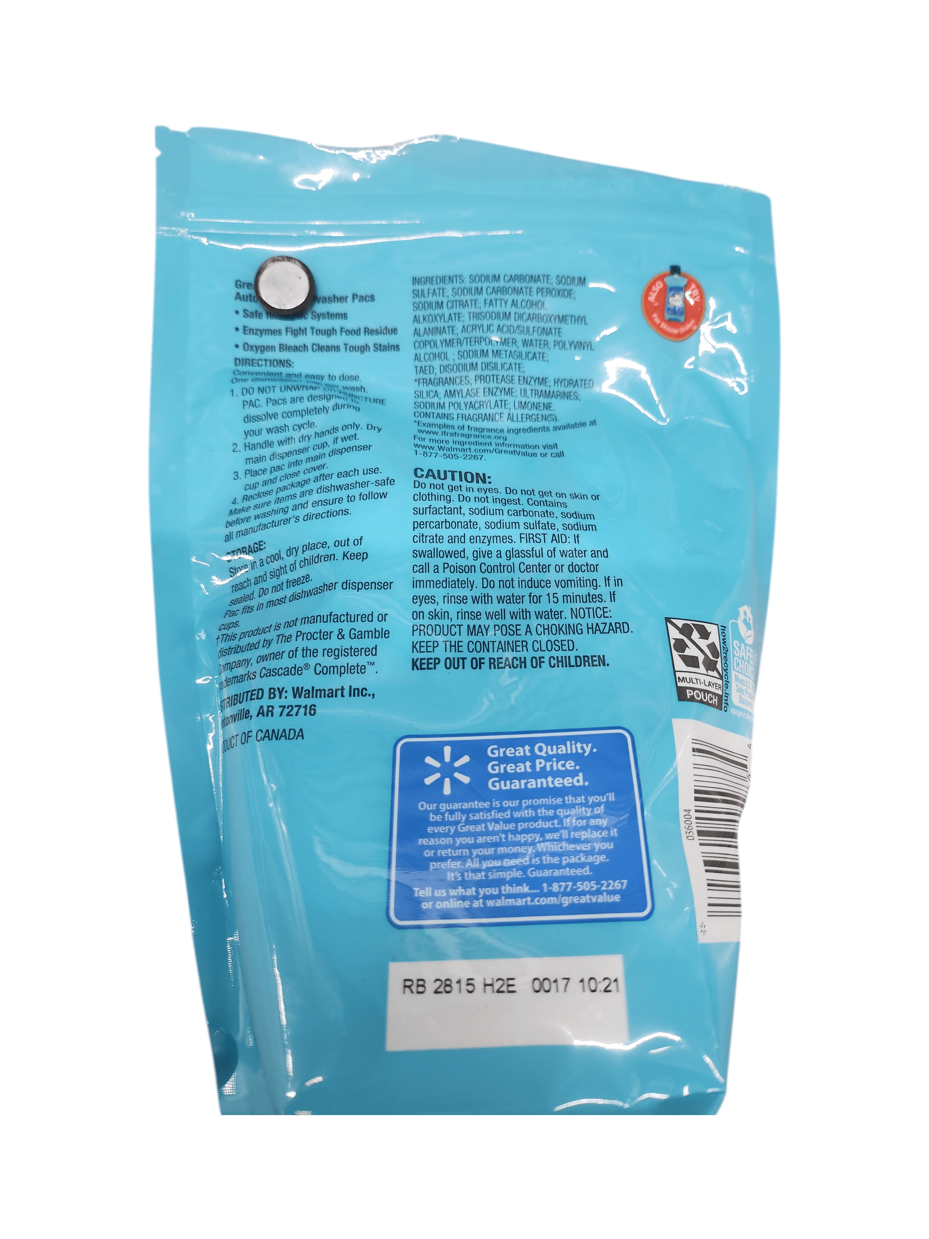 Dishwasher Magnetic Door sign Dirty/Clean and complimentary Dishwasher detergent pods - Thumbnail 3