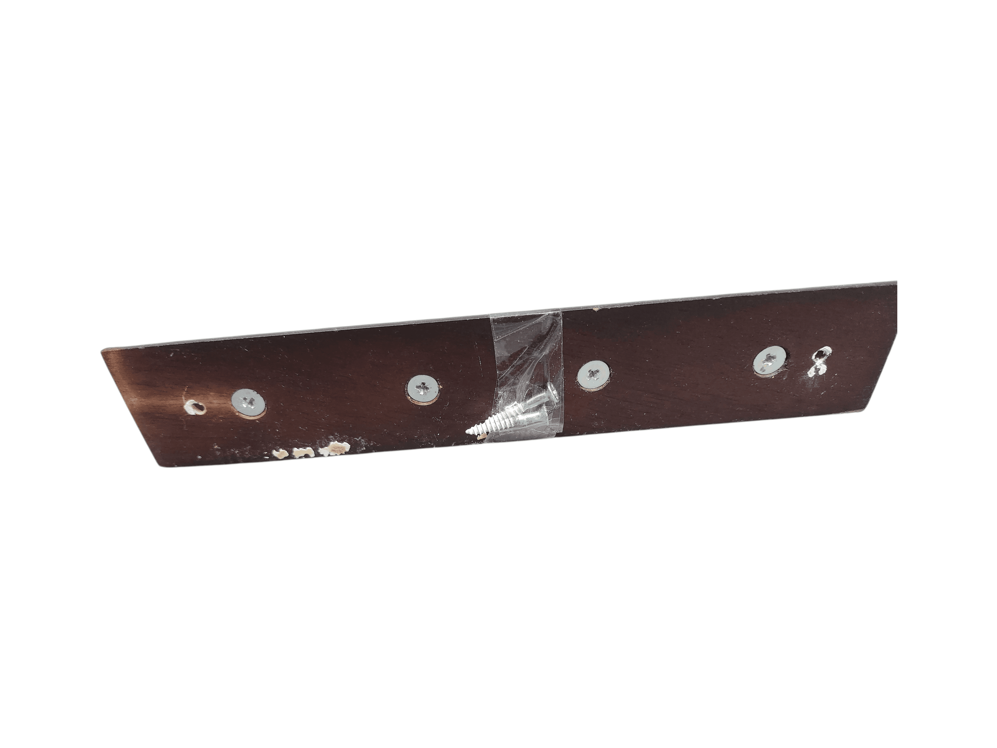 Wooden Wall Mounted 4 key ring rack