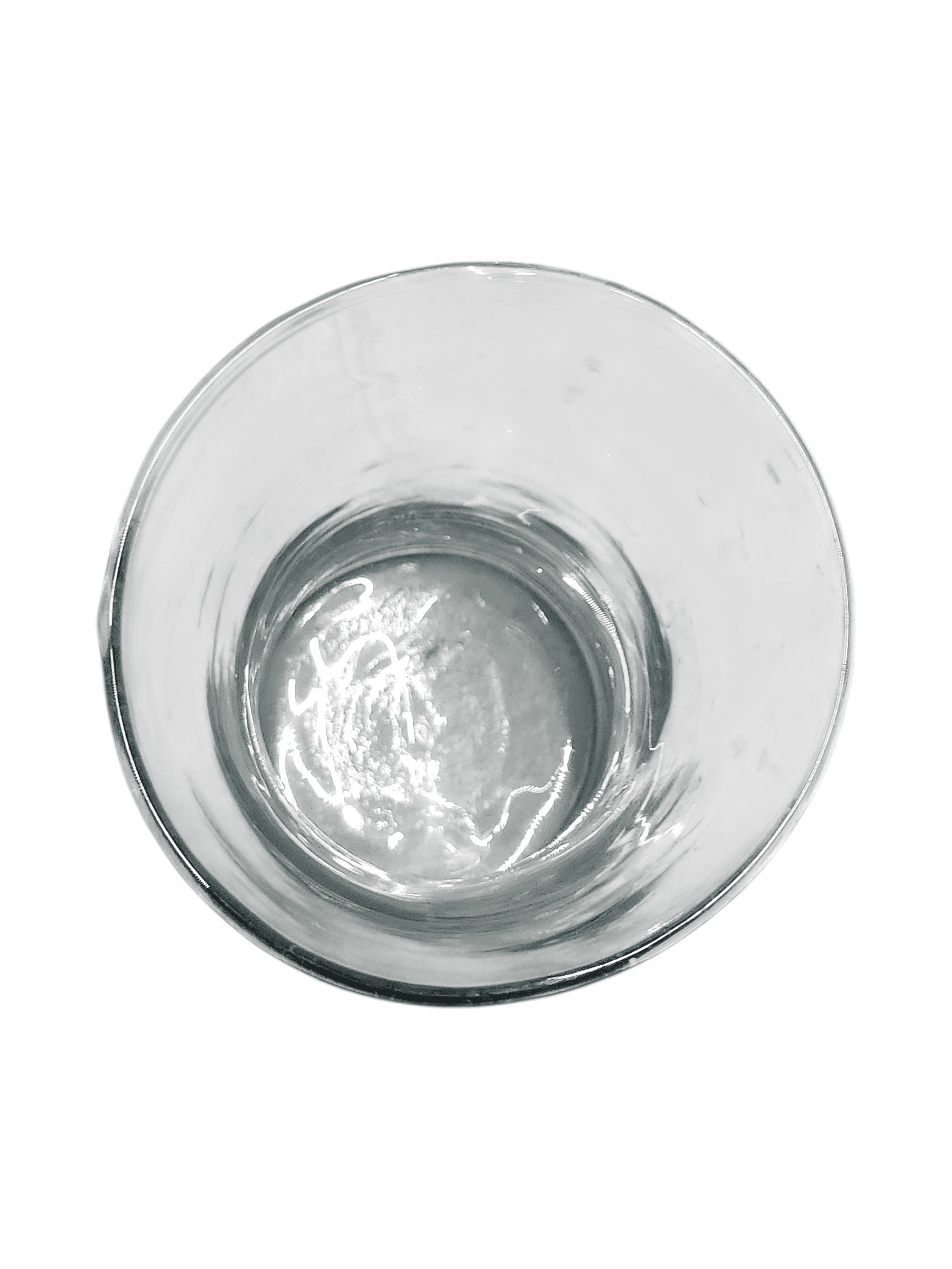 Clear Glass Vase with Flared Design - Thumbnail 2
