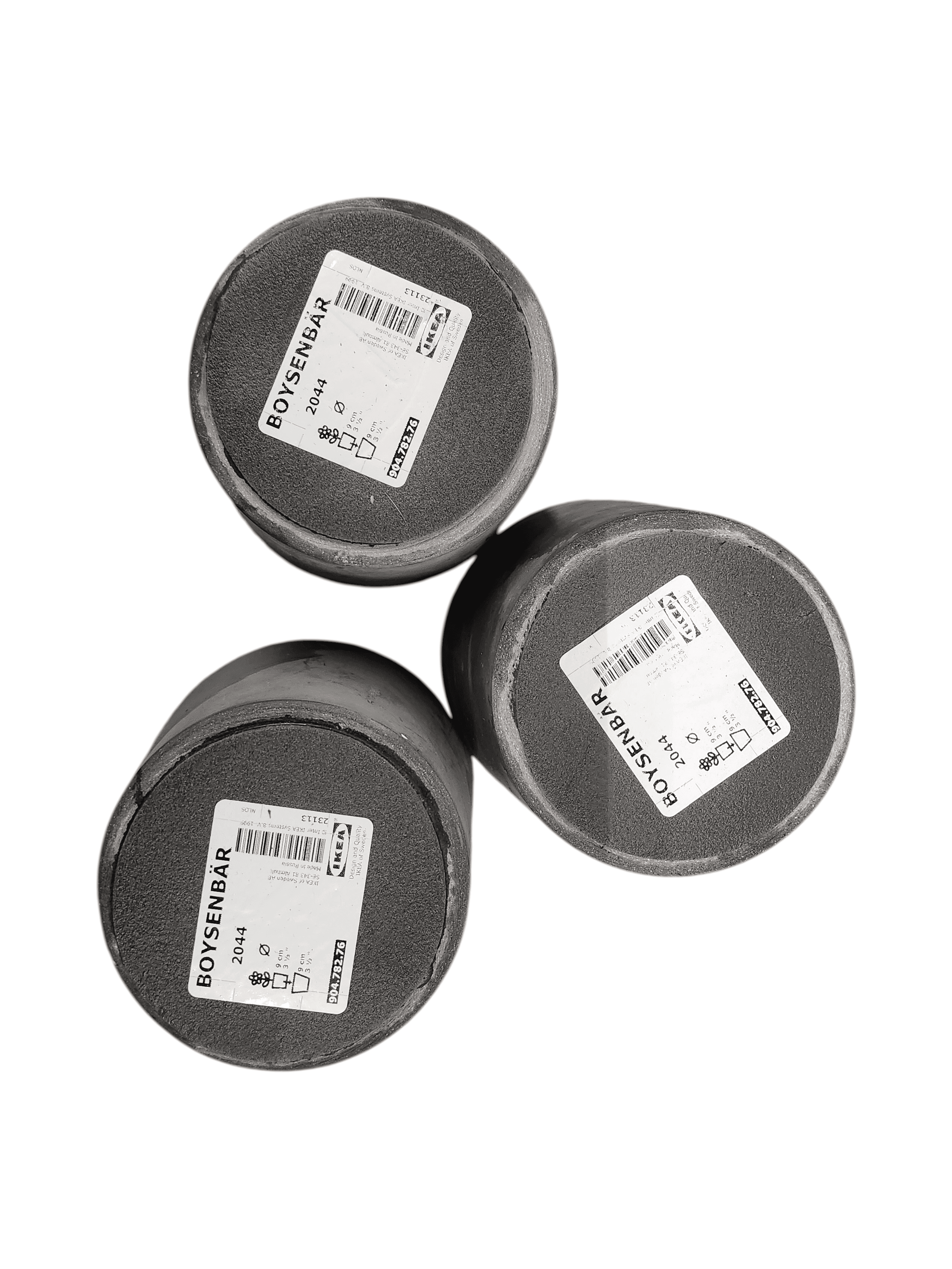 IKEA BOYSENBÄR Vase Set of 3, 9 cm - Thumbnail 4