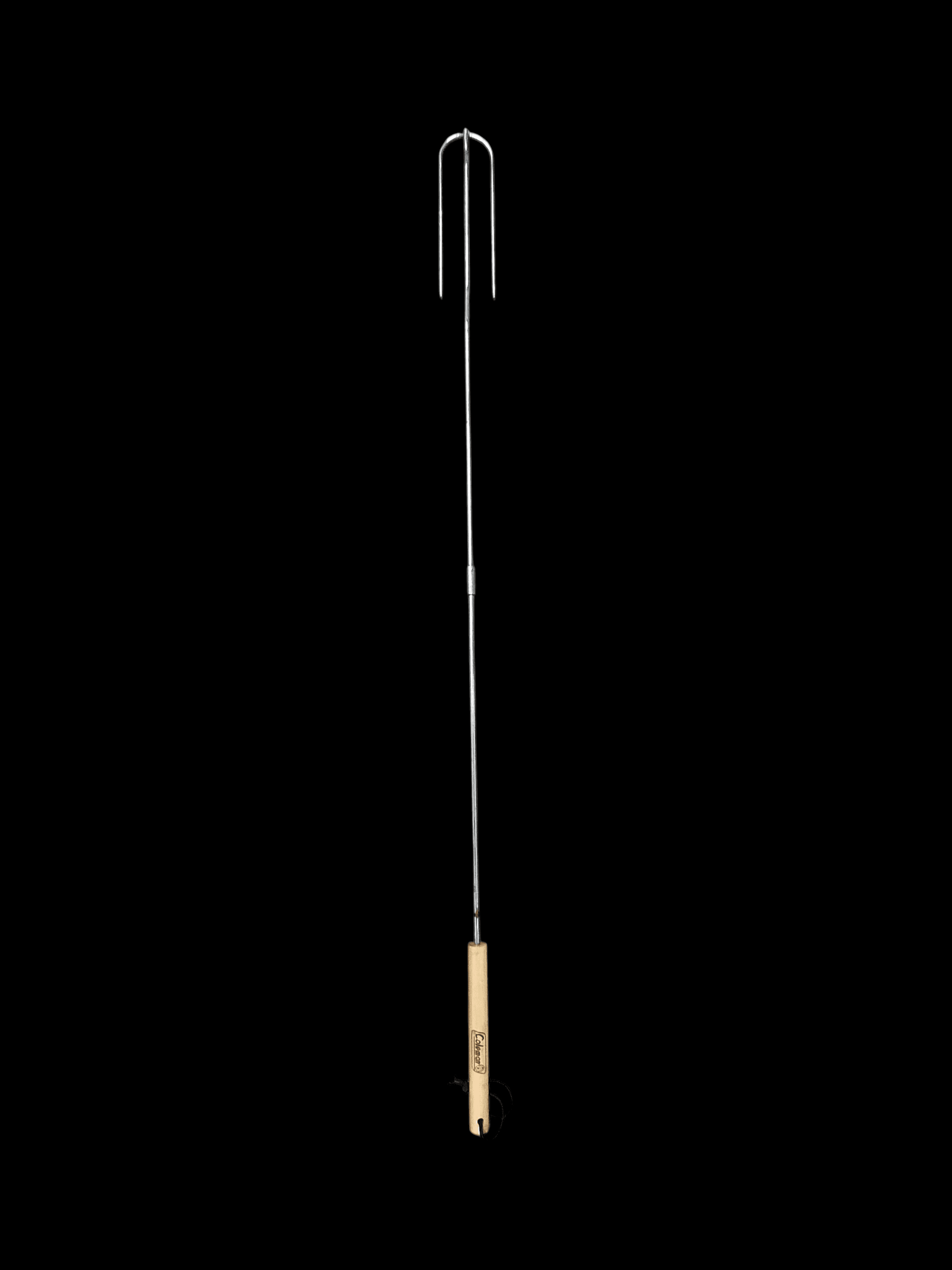 Coleman Extendable Camping Fork with Wooden Handle