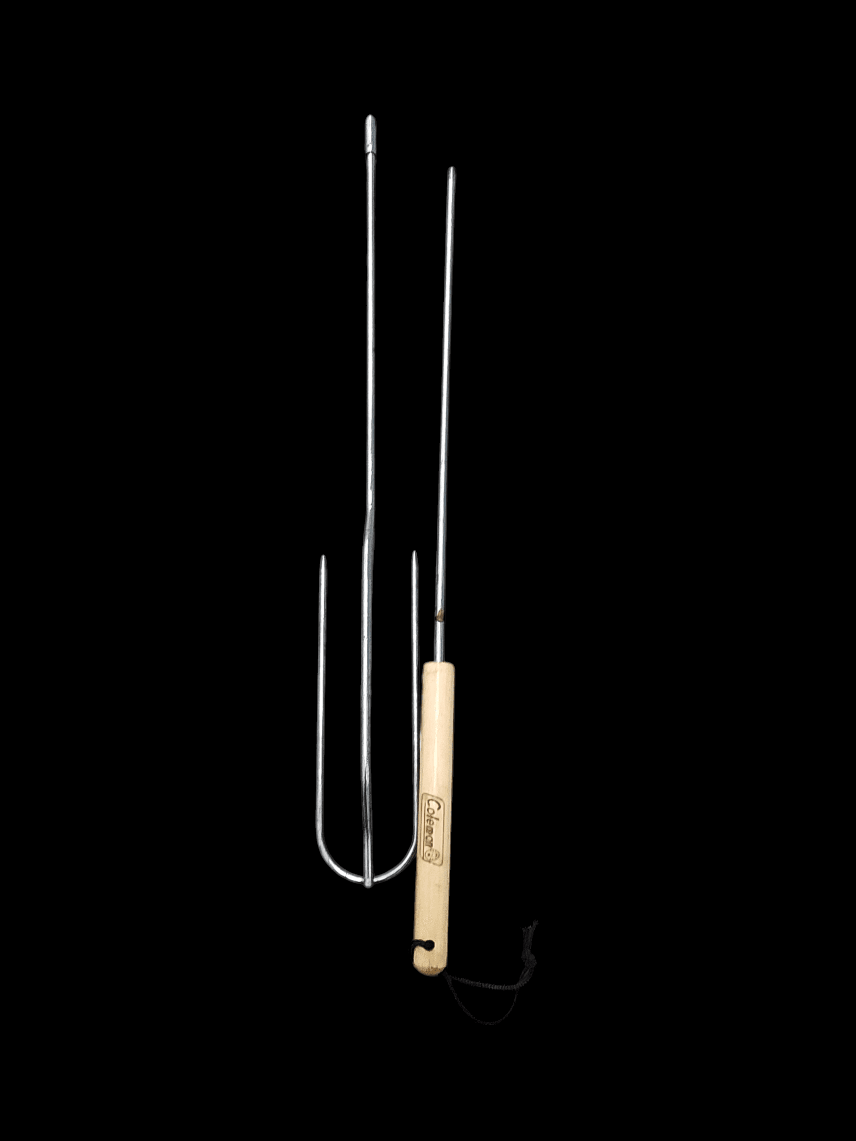 Coleman Extendable Camping Fork with Wooden Handle - Thumbnail 2
