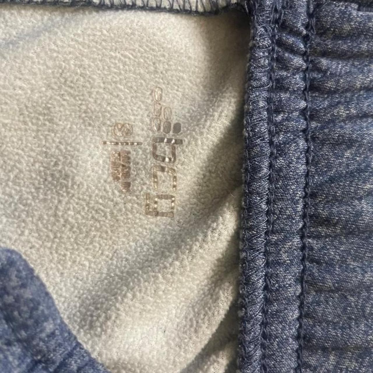 Boys youth blue/gray heathered BCG joggers with zipper pockets size Small #athleisure #activewear #youth #joggers - Thumbnail 4