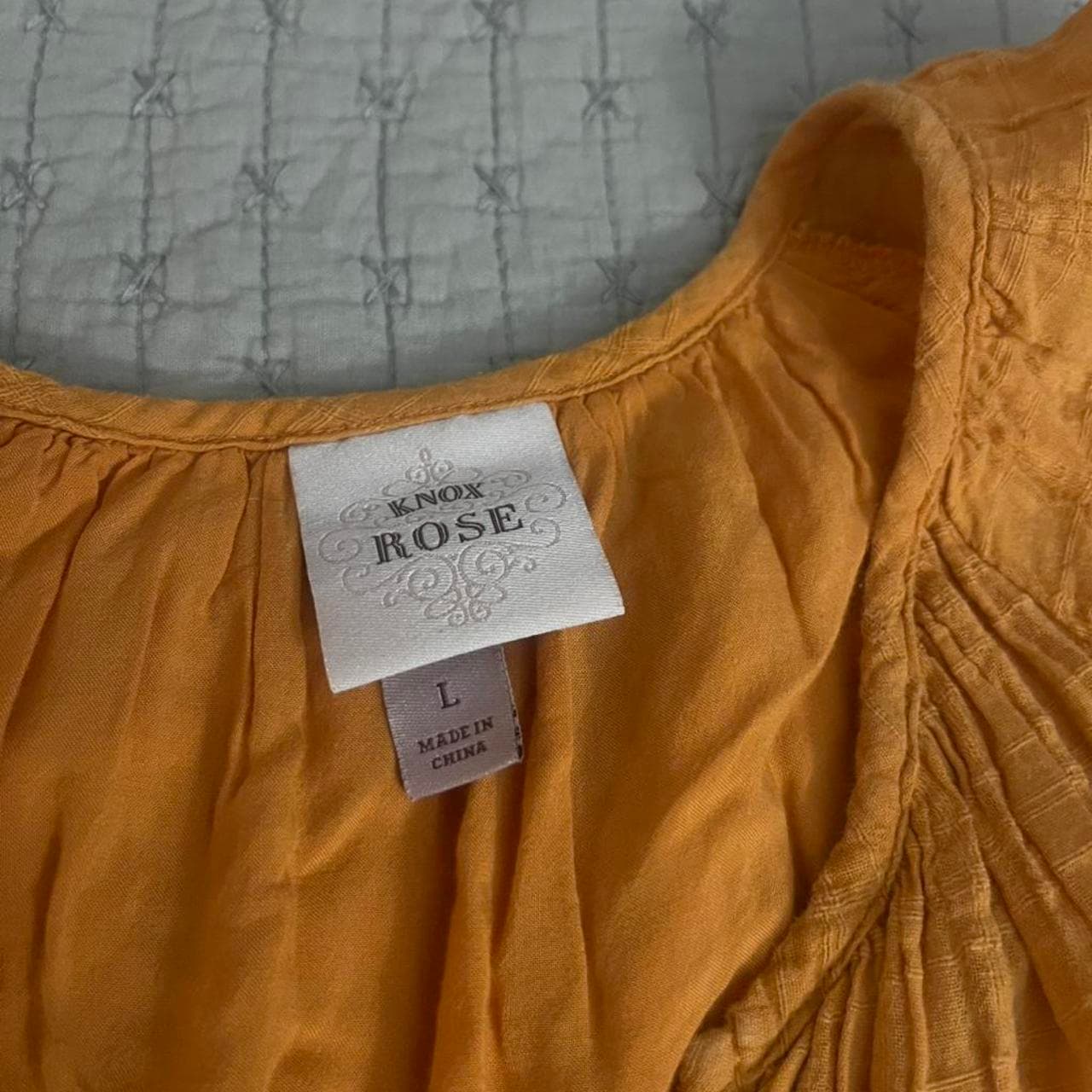 Yellow babydoll dress with ruffle sleeves. Size: L #yellow #babydoll #summerdress #feminine #KnoxRose - Thumbnail 4