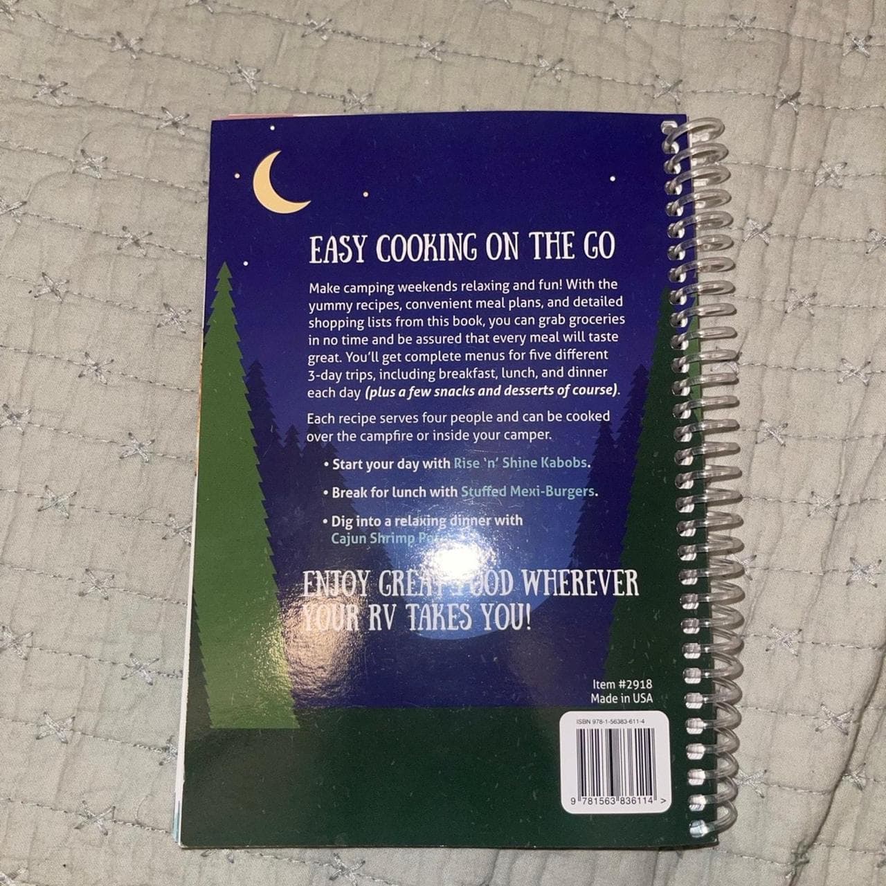 On the Road Again! RV Cooking Made Easy Cookbook - Thumbnail 2