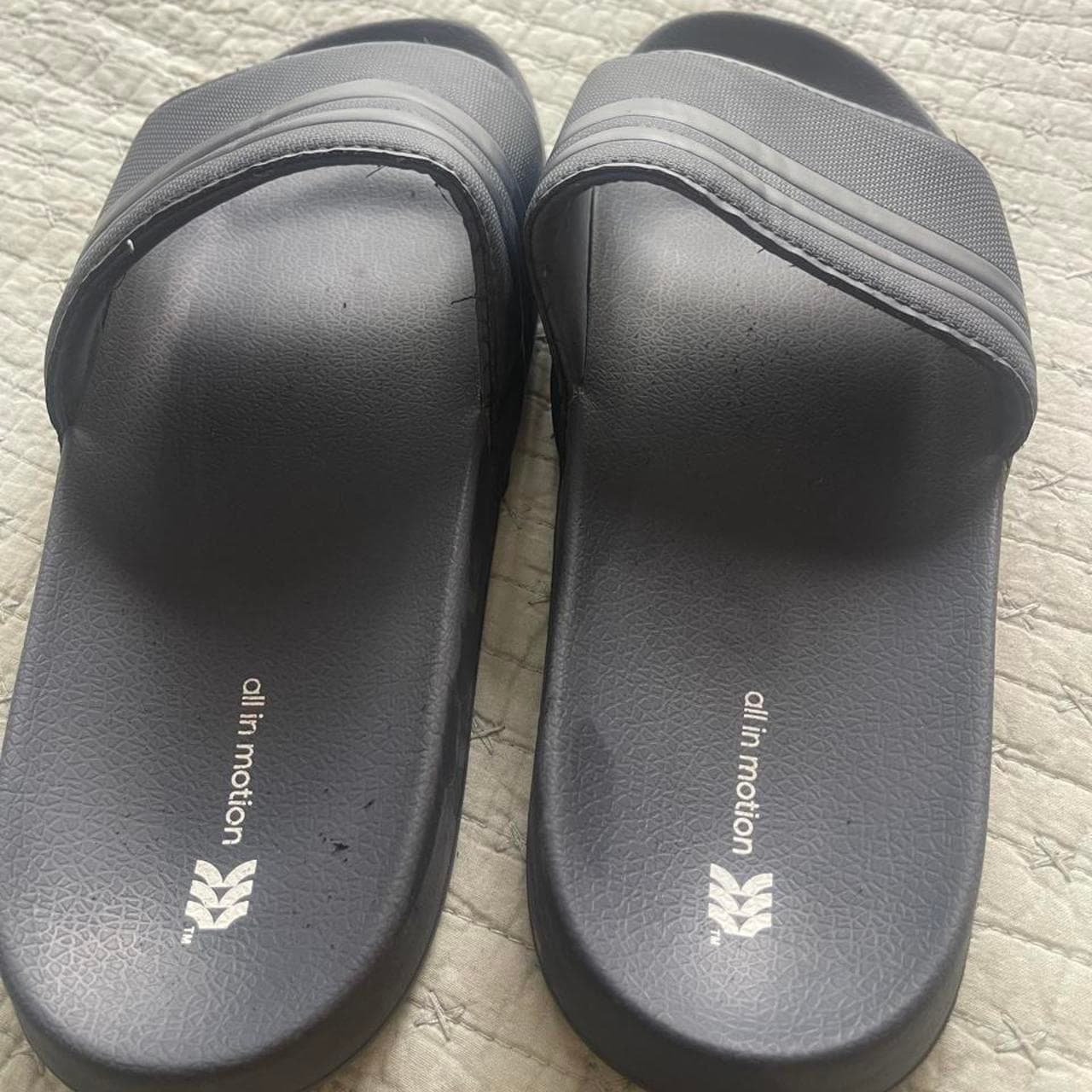 All In Motion youth navy blue slides #slides #comfort - Thumbnail 2