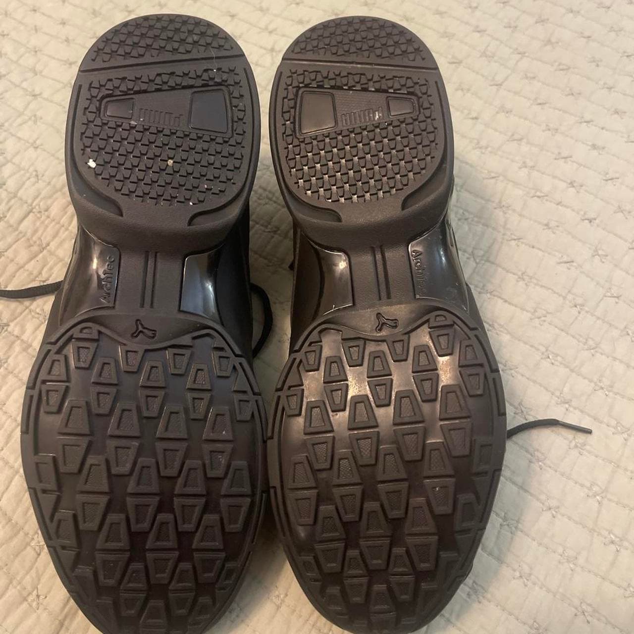 Black Puma sneakers with perforations #puma #athletic - Thumbnail 8