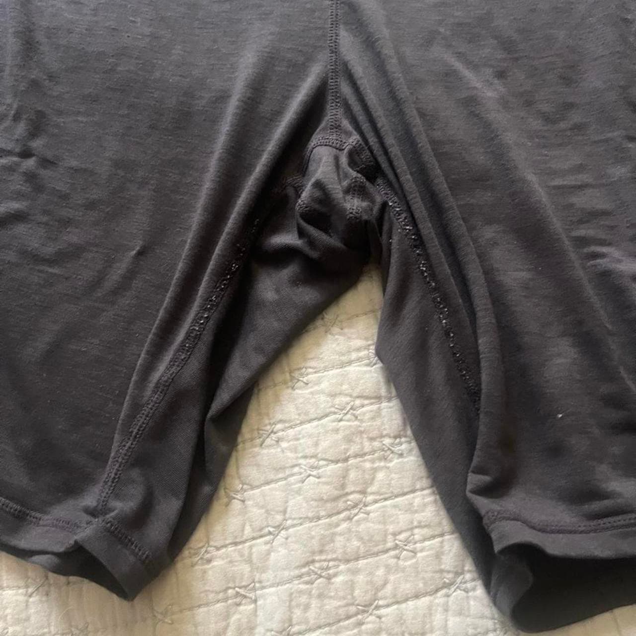 Fabletics dark gray biker shorts #biker #racing #running #fabletics #gray - Thumbnail 4